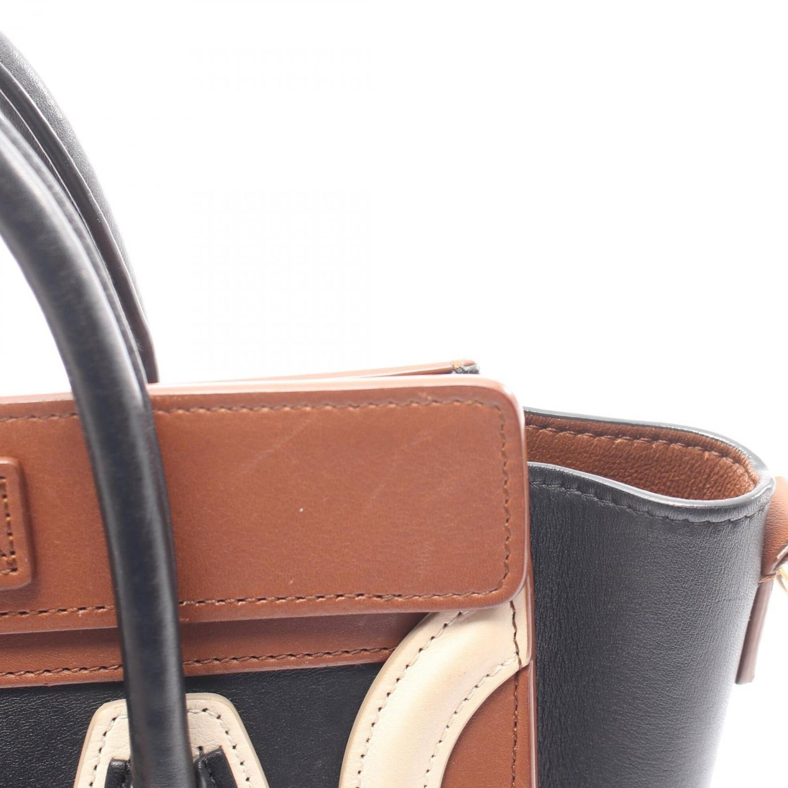 Handbag Celine Leather - 7
