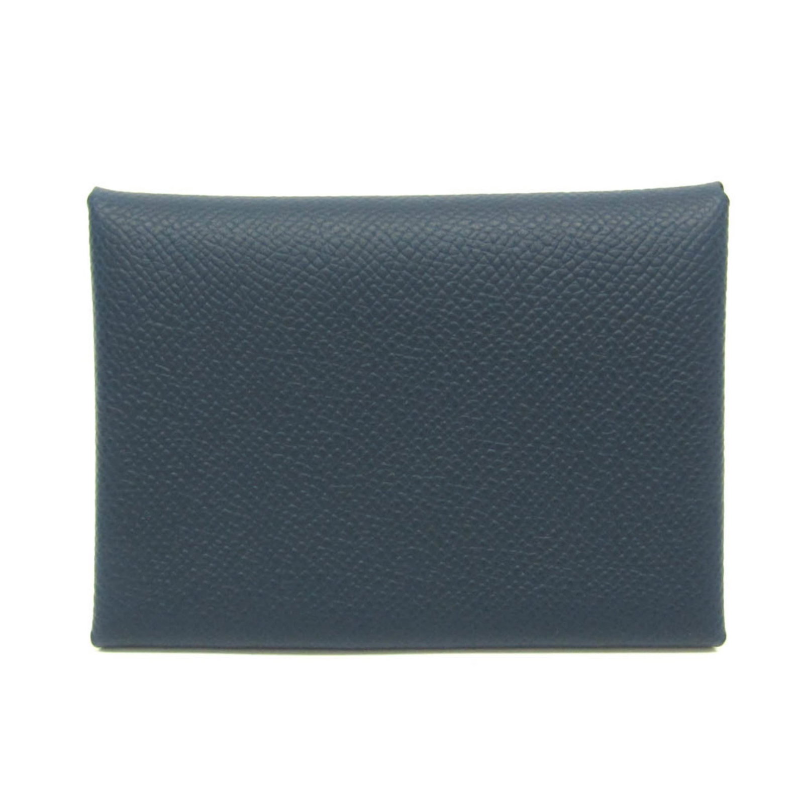 Hermes Card Case Epsom Leather: Hermes Card Case Epsom Leather The Hermes Calvi Duo Verso Card Case Epsom Leather features a unique light green and navy color combination, showcasing the iconic brand's signature style. Made from