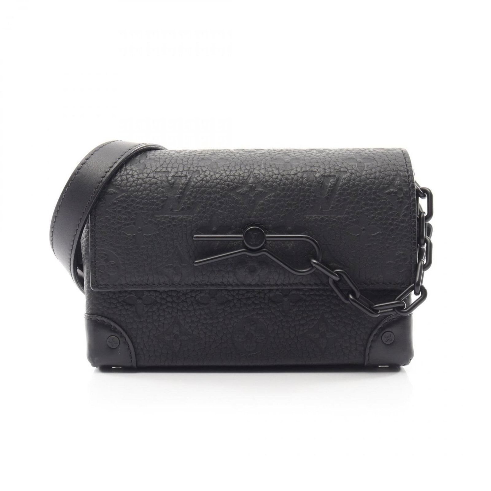 Louis Vuitton Handbag Shoulder Bag Leather: Louis Vuitton Handbag Shoulder Bag Leather The Louis Vuitton MPN M81746 Handbag Shoulder Bag Leather features Taurillon leather, a classic and durable material. Crafted in black, this shoulder bag