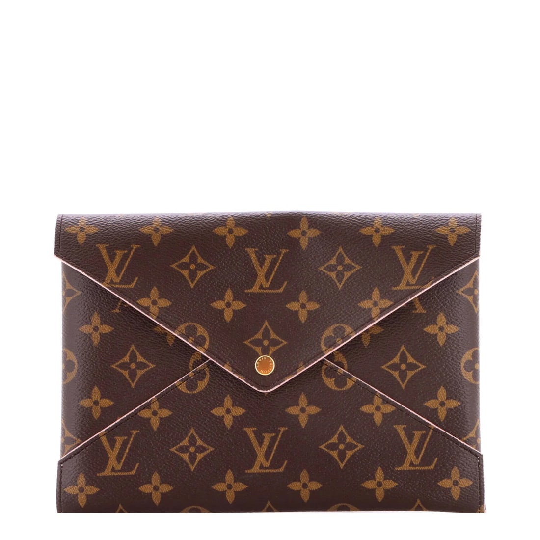 Canvas Monogram Louis Vuitton GM Pochette Kirigami: Canvas Monogram Louis Vuitton GM Pochette Kirigami Canvas Monogram Louis Vuitton GM Pochette Kirigami - A Timeless Classic. This beautifully crafted canvas monogram pochette features a striking brown 