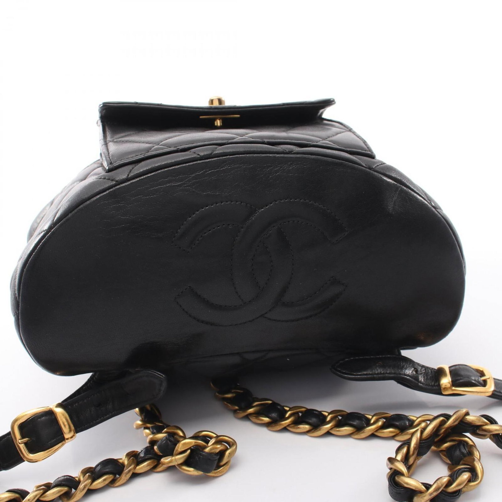 Chanel leather backpack - 6