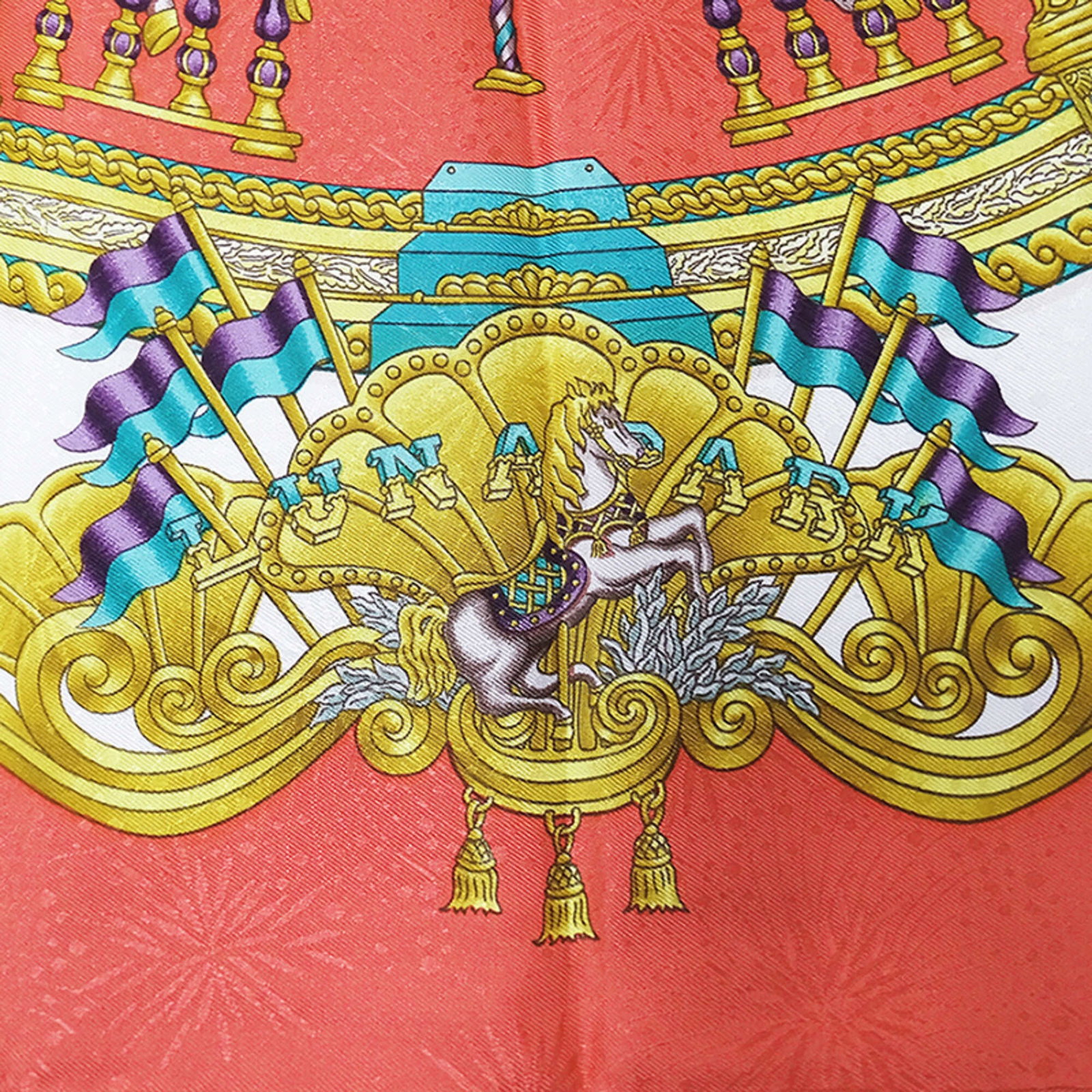 Hermes Silk Scarf - 4