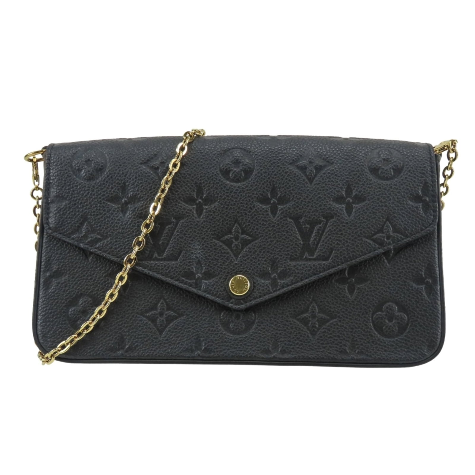 Louis Vuitton Empreinte Monogram Pouch Bag Shoulder: Louis Vuitton Empreinte Monogram Pouch Bag Shoulder Monogram Empreinte Pouch Bag with Classic Design. This Louis Vuitton shoulder bag features the iconic Monogram Empreinte pattern, a timeless design 