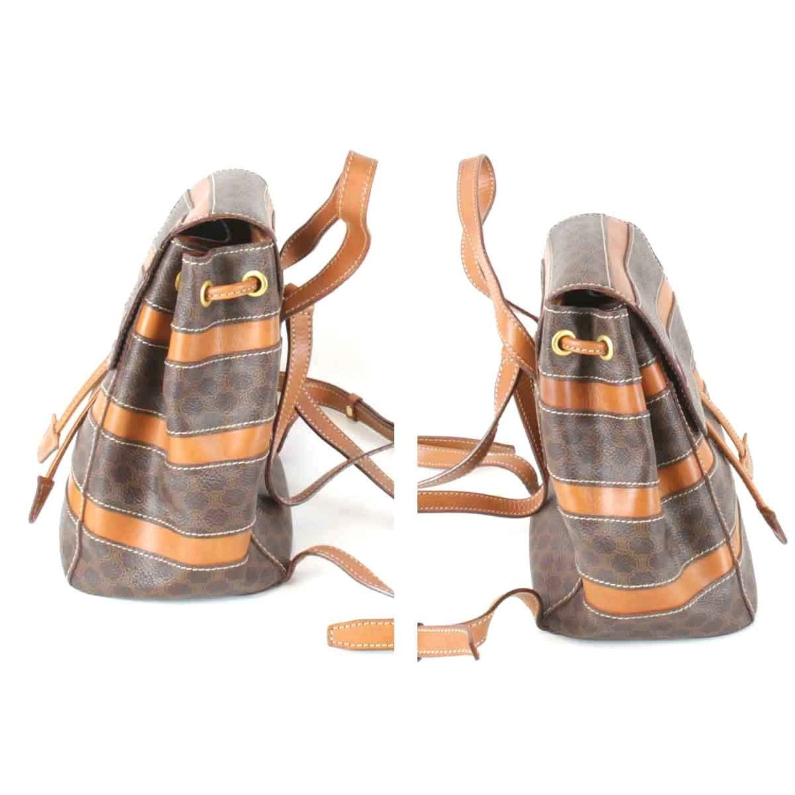 Celine Leather Backpack - 3