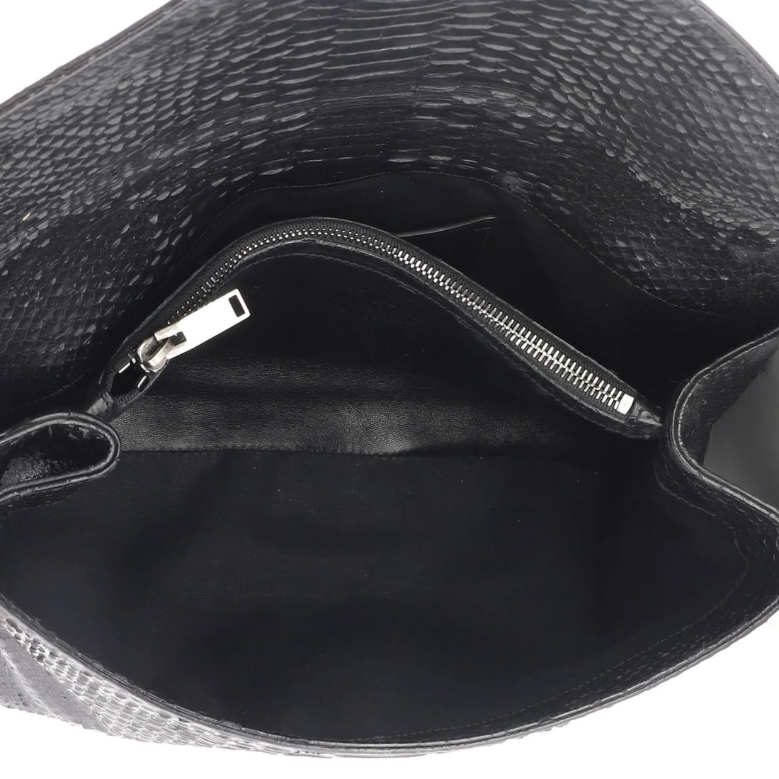 Classic Monogram Leather Bag College Python Embossed Saint Large - 5