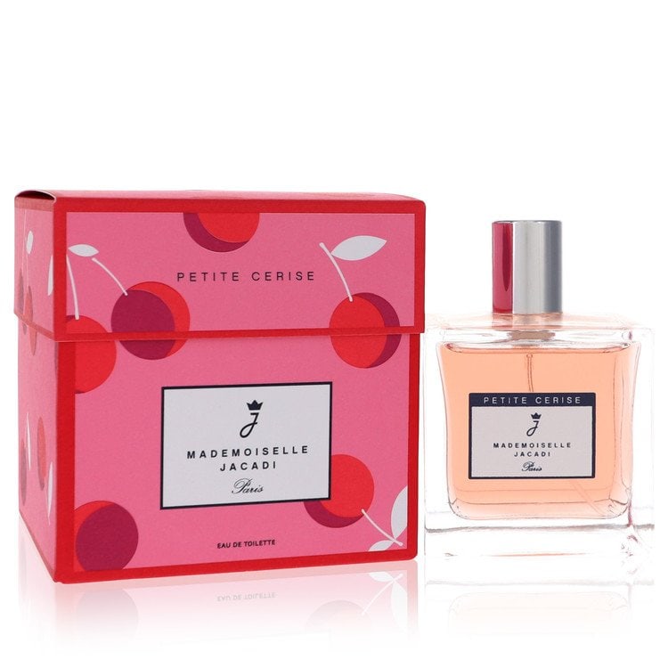 Mademoiselle Jacadi Petite Cerise by Jacadi Eau De Toilette Spray 3.4 oz: Mademoiselle Jacadi Petite Cerise by Jacadi Eau De Toilette Spray 3.4 oz Mademoiselle Jacadi Petite Cerise by Jacadi Eau De Toilette Spray features a bright, sumptuous fragrance for women with notes o
