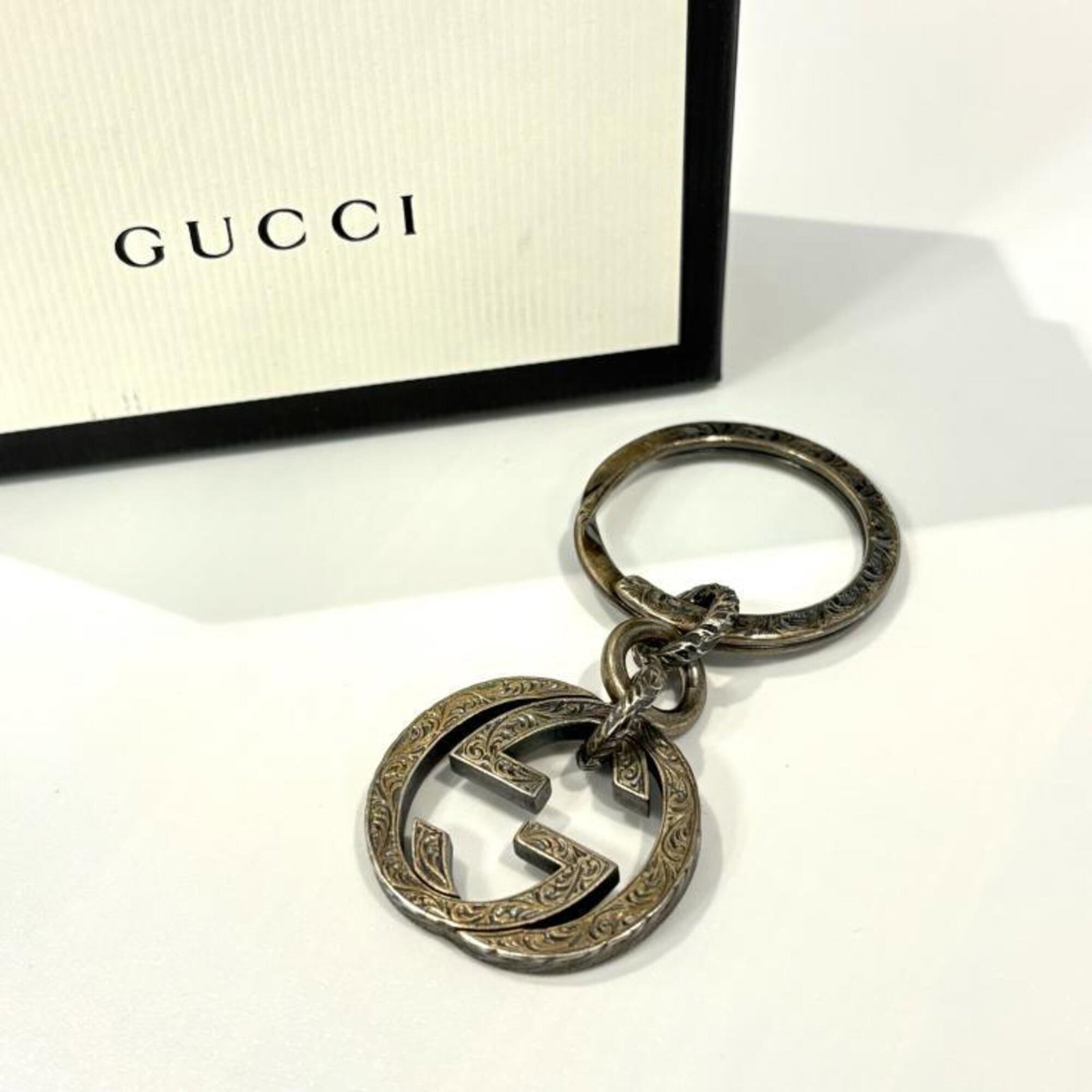 Keyring Silver Gucci 925 (1 of 6)