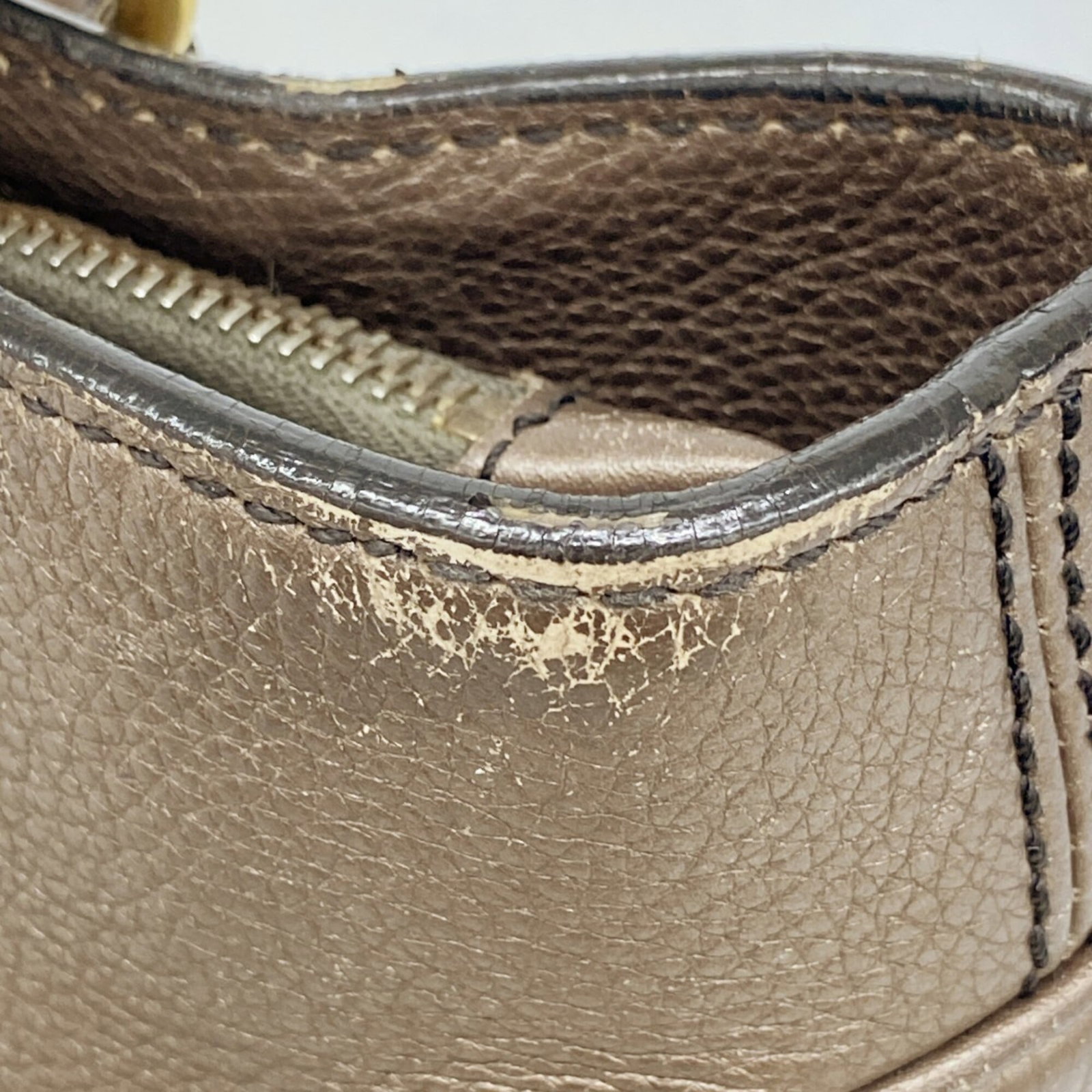 Handbag Celine Leather - 6