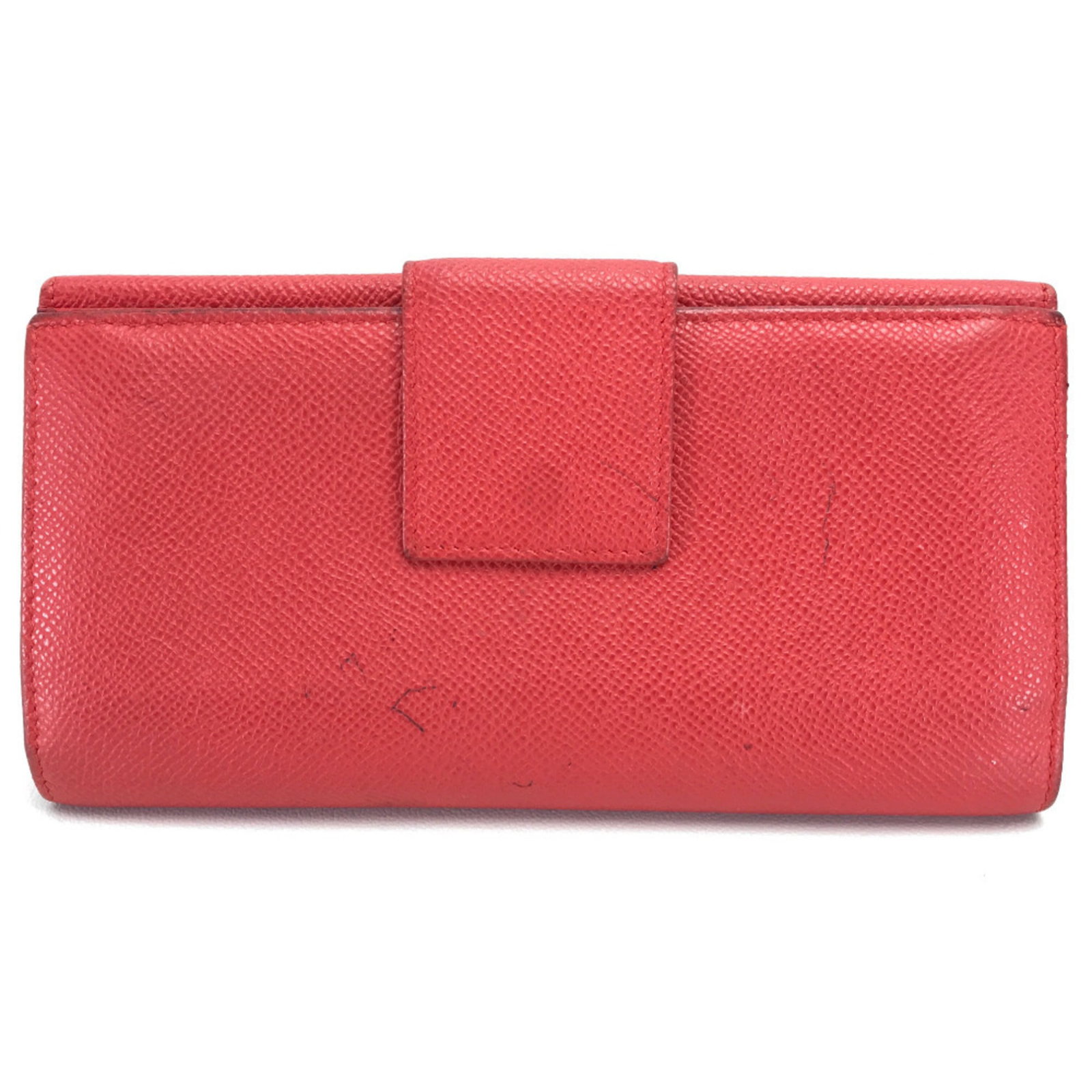 Long Bi fold Wallet Leather - 2