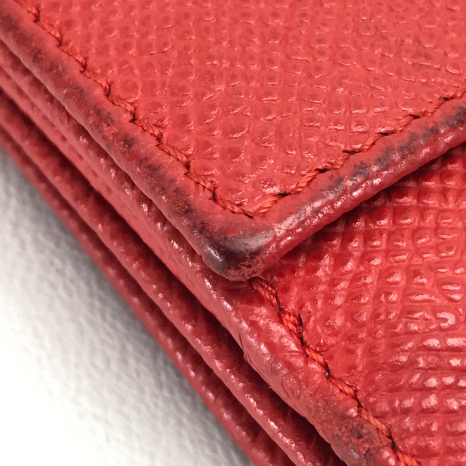 Long Bi fold Wallet Leather - 3
