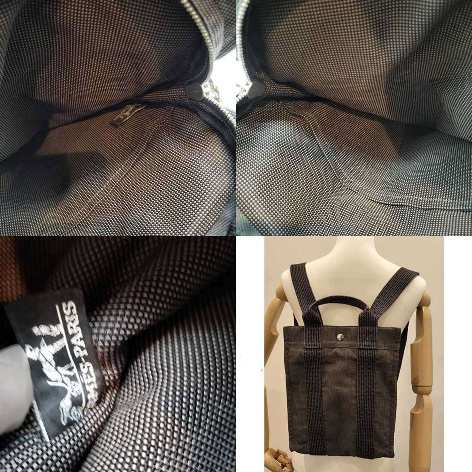 Canvas Backpack by Hermes - 7