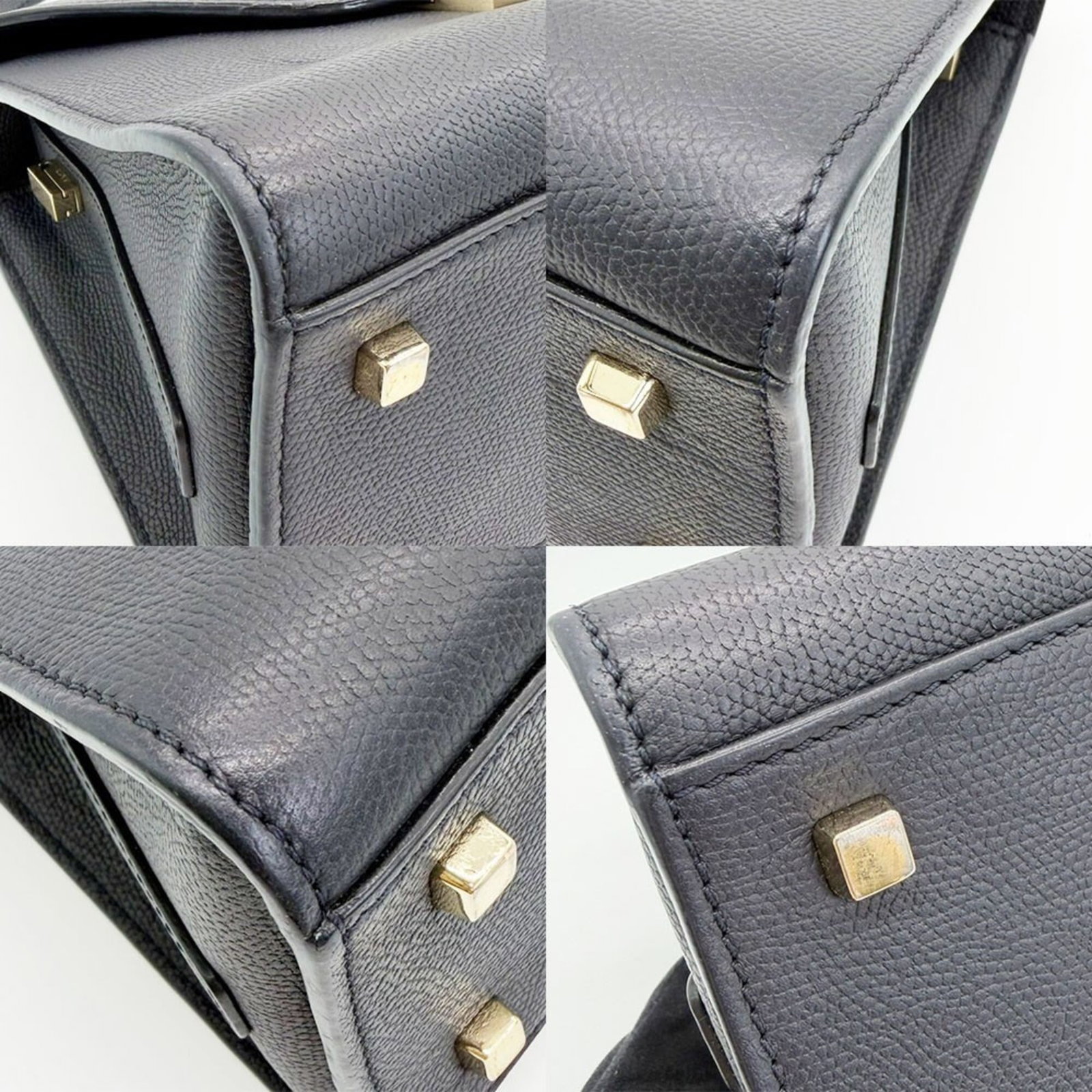 Handbag Leather Valextra - 4