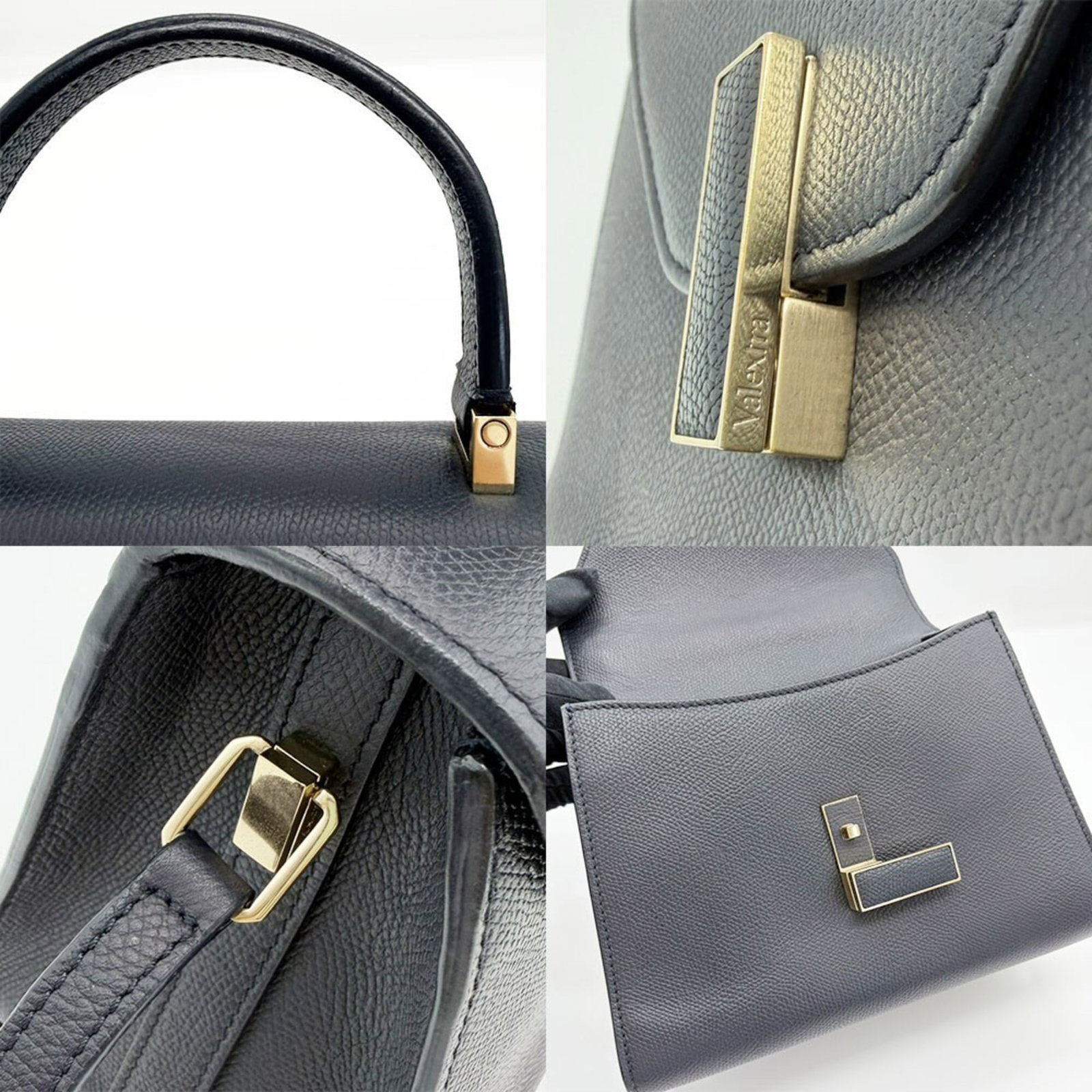 Handbag Leather Valextra - 6