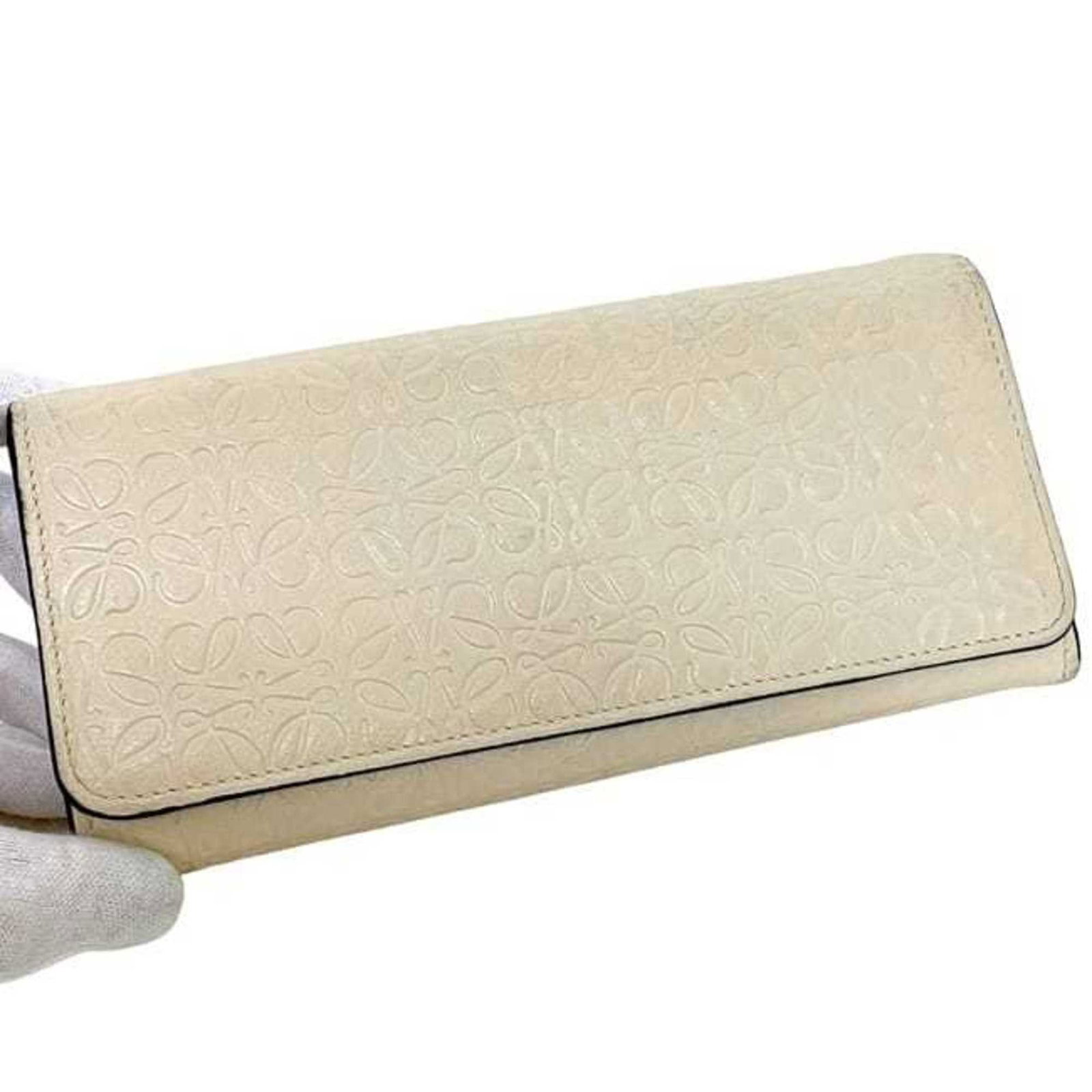 Long Wallet Bi Fold Leather - 7