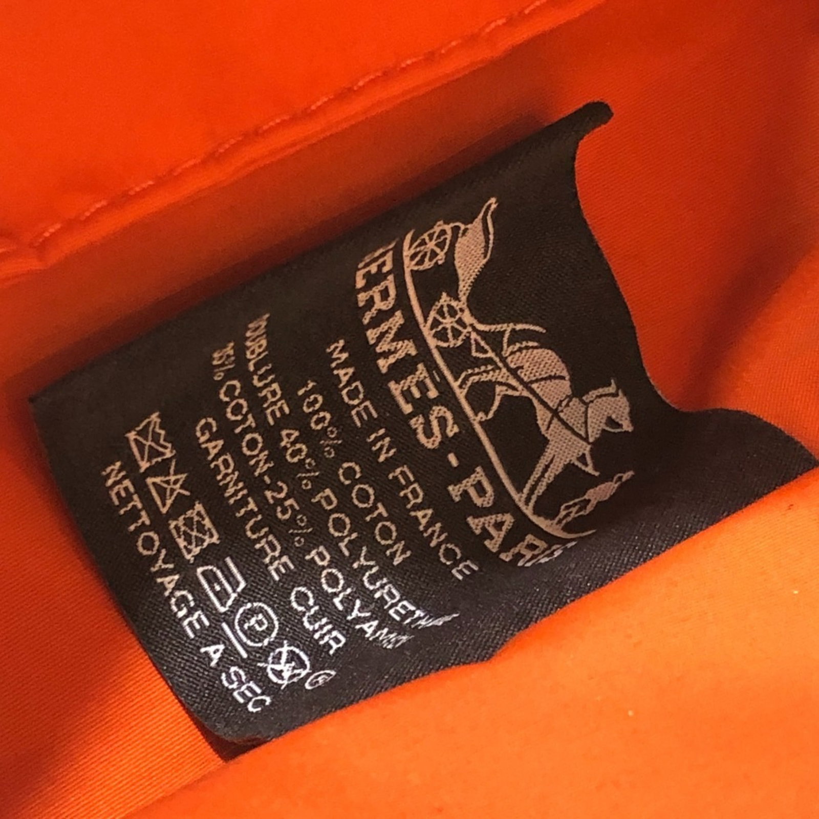 Canvas Pouch Hermes - 10