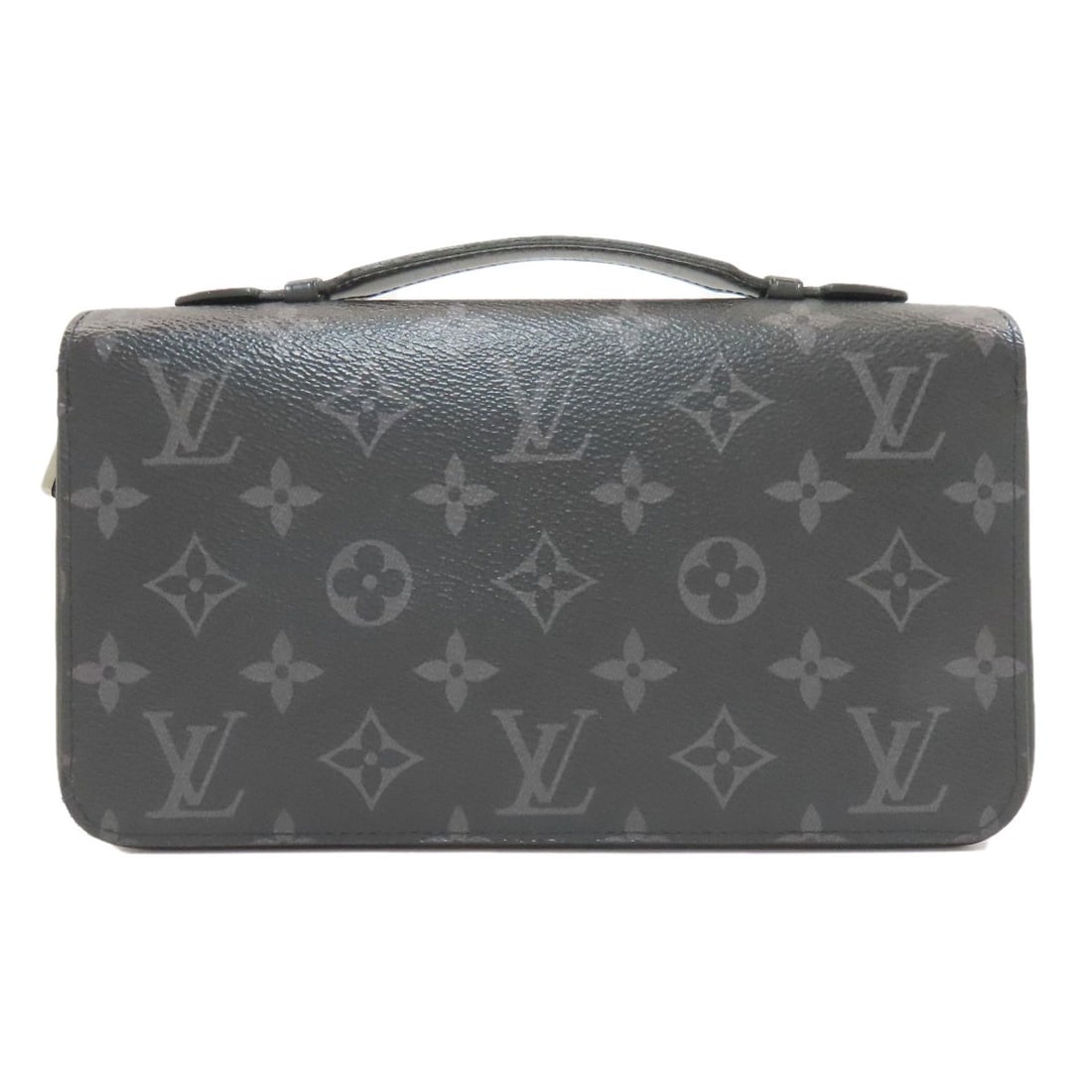 M61698 Zippy Wallet Long Xl Monogram Louis Vuitton With Coin: M61698 Zippy Wallet Long Xl Monogram Louis Vuitton With Coin Black Monogram Canvas Long Wallet with Coin Pocket from Louis Vuitton. This XL wallet features the iconic monogram pattern and includes a