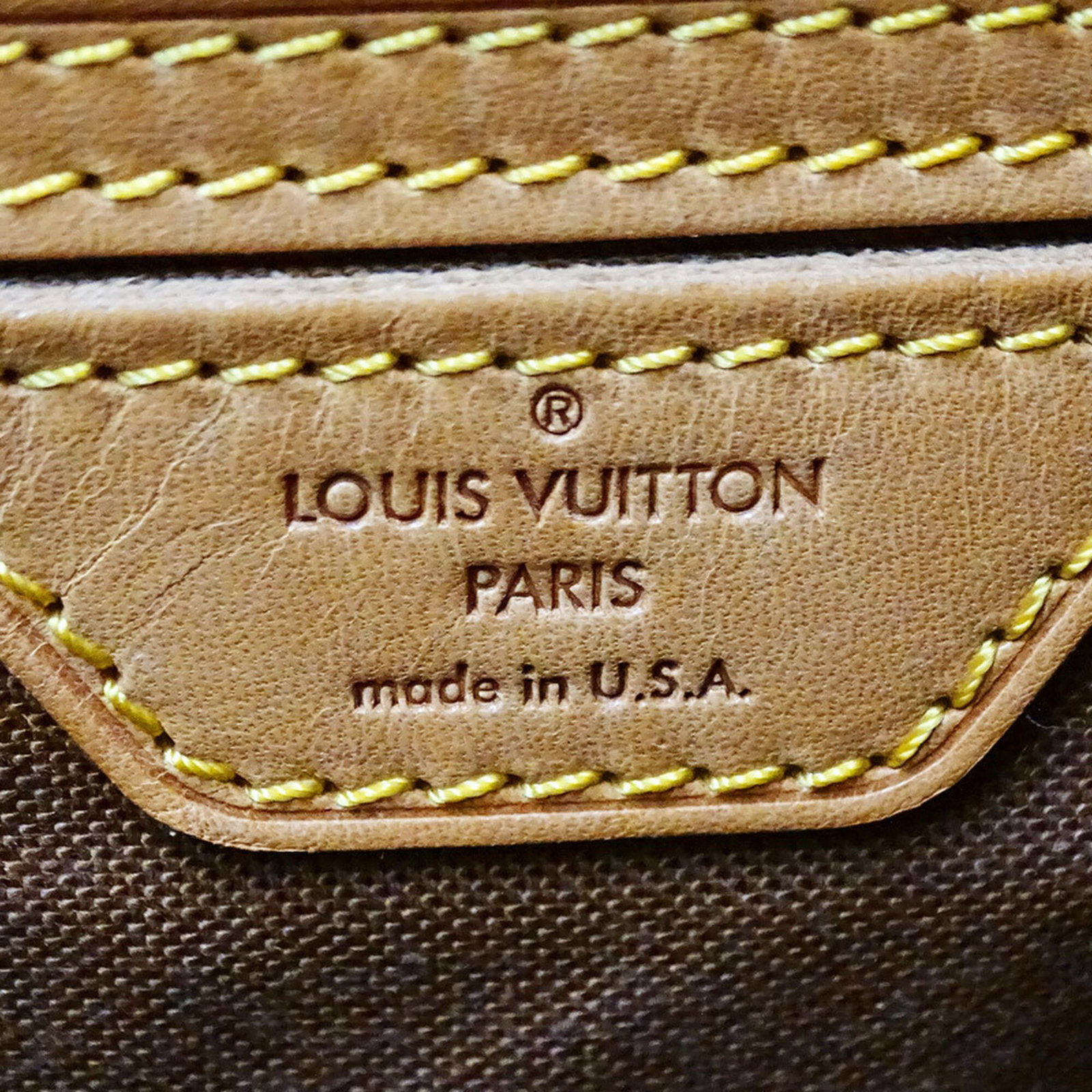 Canvas Monogram Backpack Vuitton Louis - 8