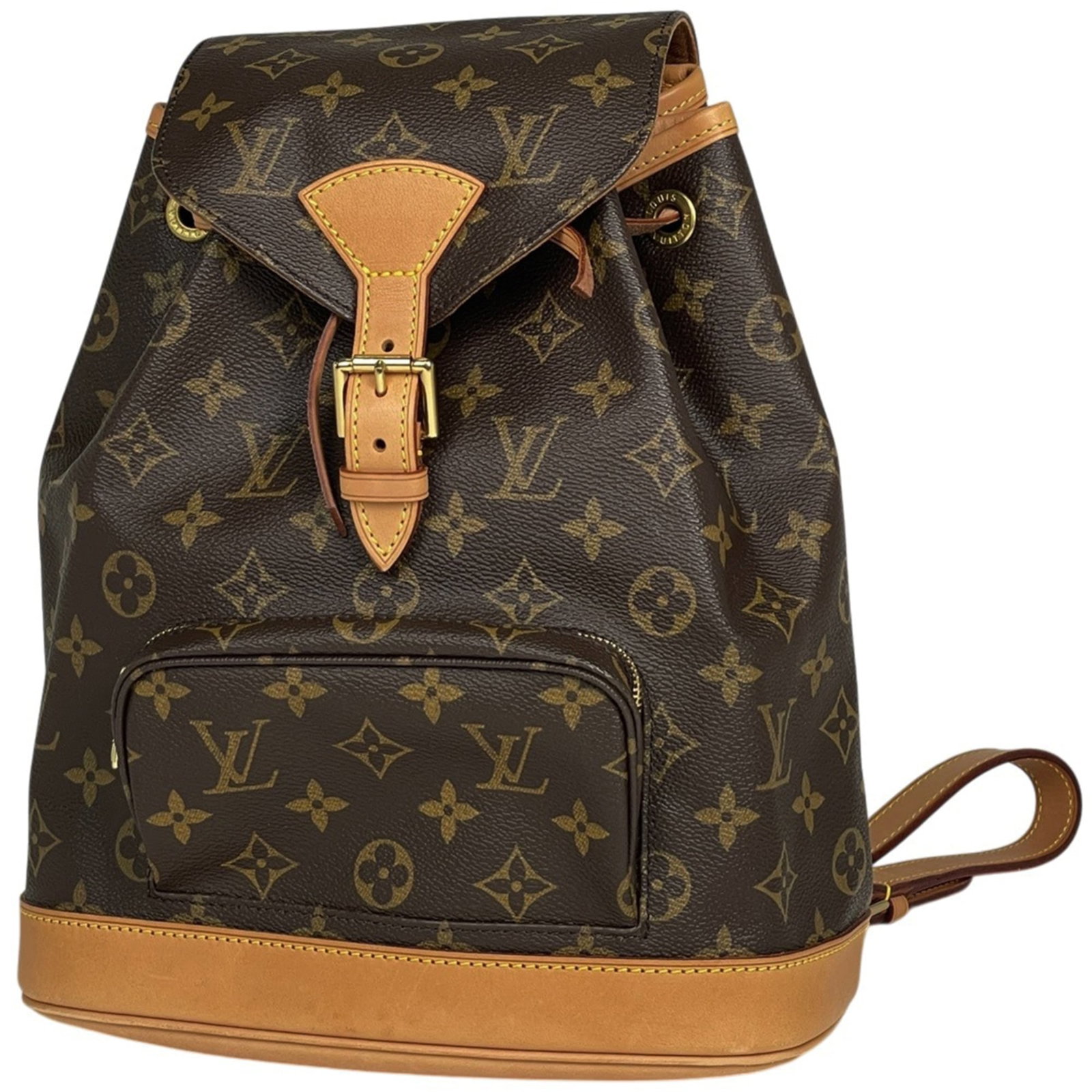 Louis Vuitton Backpack Monogram: Louis Vuitton Backpack Monogram Brown Monogram Louis Vuitton Backpack. The M51136 style boasts the iconic monogram pattern in brown, adding a touch of timeless elegance to any outfit. With its