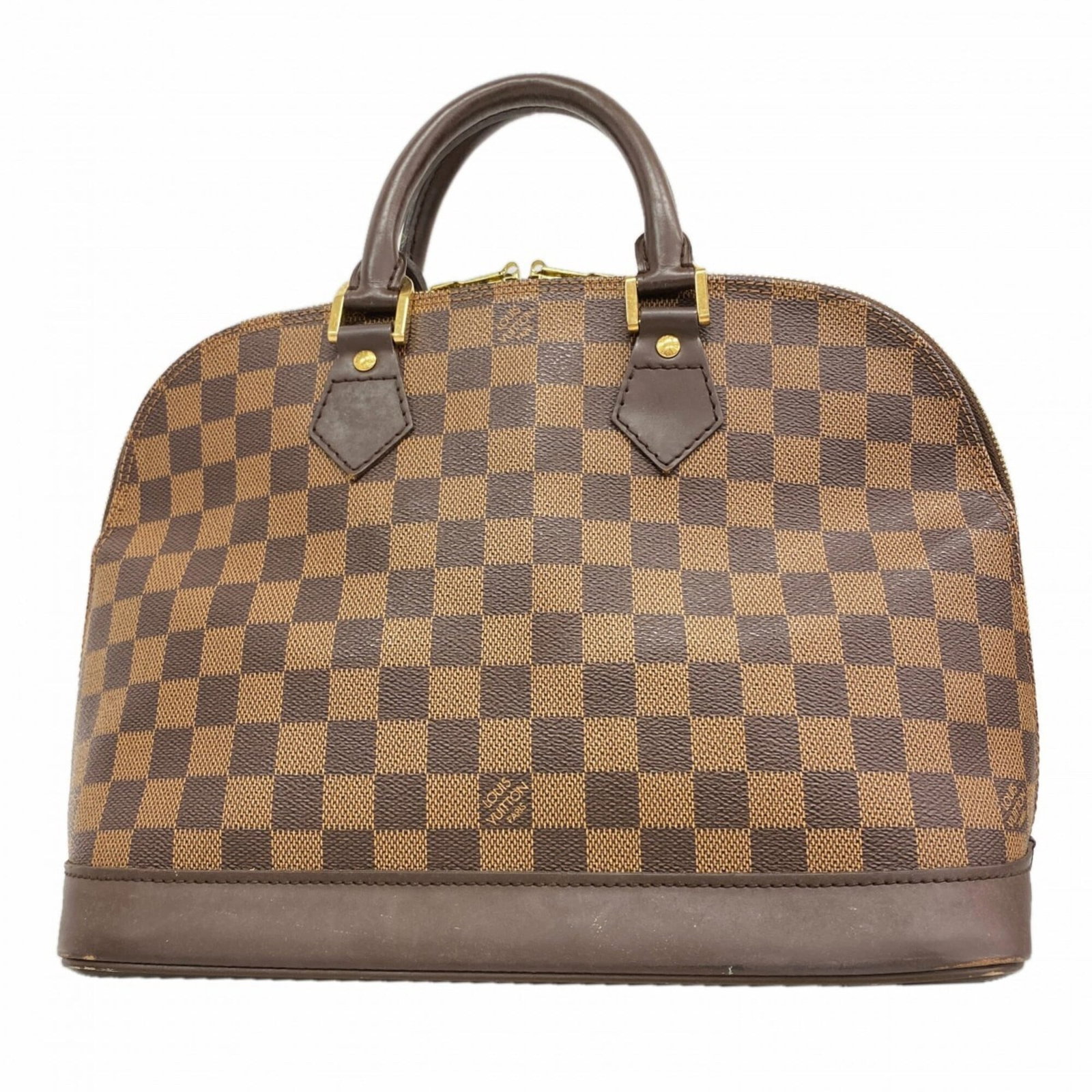 Louis Vuitton Handbag: Louis Vuitton Handbag Ebene Louis Vuitton Handbag. This women's handbag features a classic design with a signature monogram pattern, measuring 23.5cm x 30cm x 16cm. The Ebene color adds a touch of