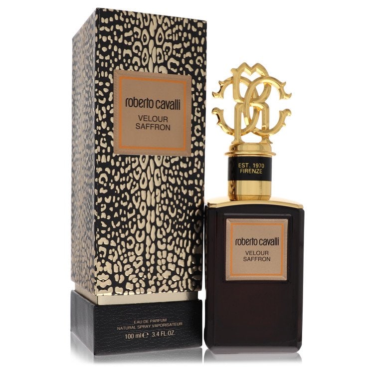 Roberto Cavalli Velour Saffron by Roberto Cavalli Eau De Parfum Spray 3.4 oz: Roberto Cavalli Velour Saffron by Roberto Cavalli Eau De Parfum Spray 3.4 oz Roberto Cavalli Velour Saffron by Roberto Cavalli Eau De Parfum Spray is a men's cologne. This 3.4 oz fragrance features