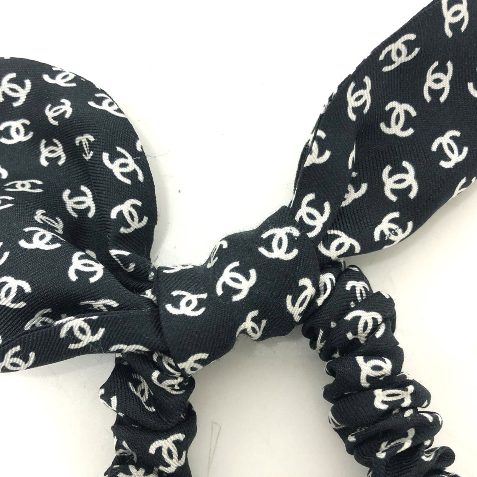 Chanel silk scrunchie - 8