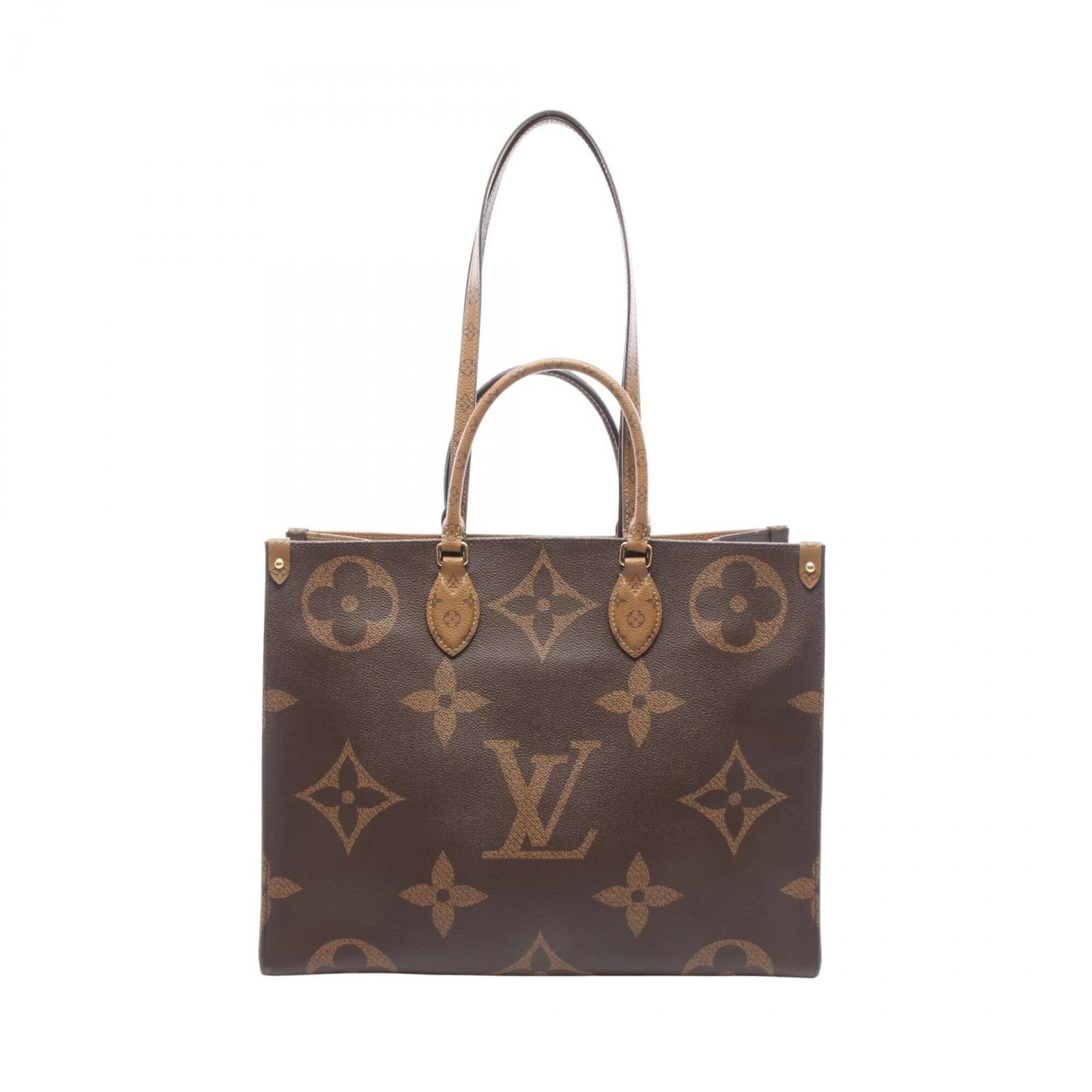 Louis Vuitton Handbag Tote Bag Coated Canvas: Louis Vuitton Handbag Tote Bag Coated Canvas Coated canvas construction provides durability and style to this Louis Vuitton tote bag. Measuring 32cm x 41cm x 17cm, it features a classic design with a