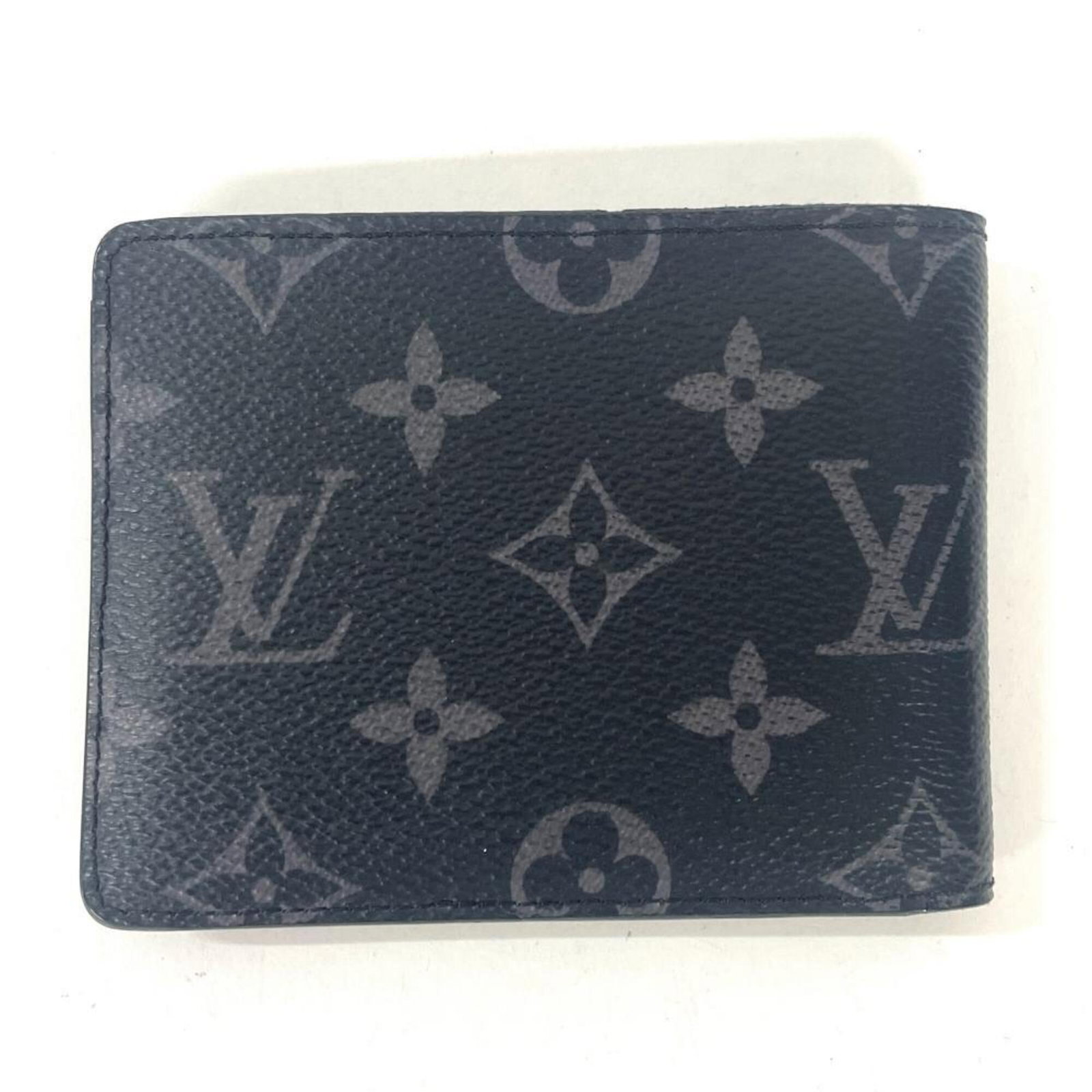 Vuitton Louis Eclipse Monogram Bi Fold Wallet - 2