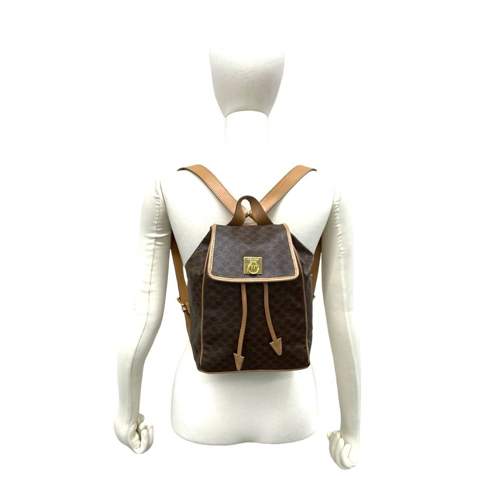 PVC Leather Backpack Celine - 2