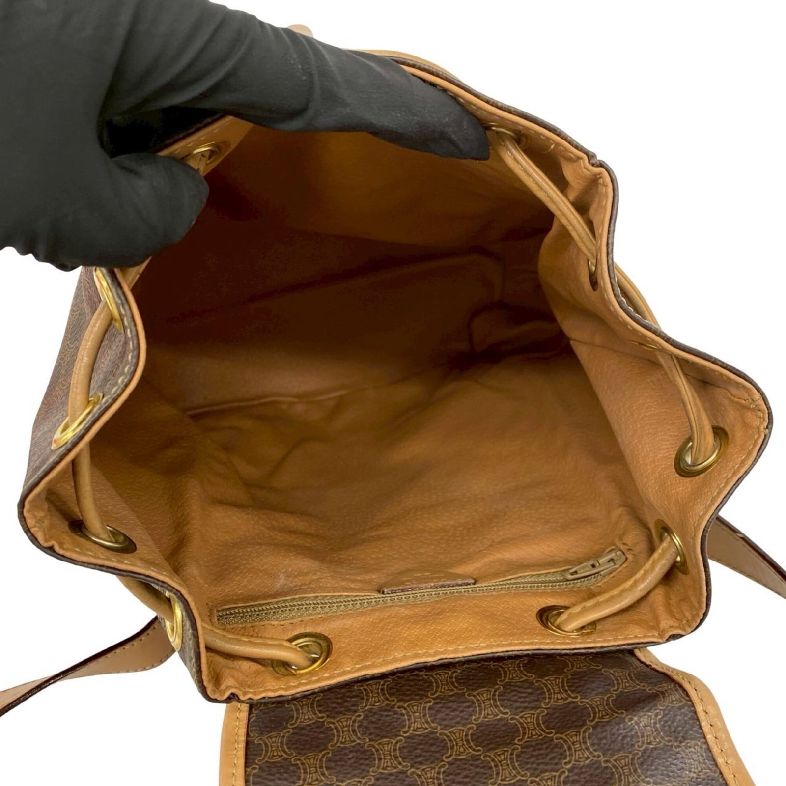 PVC Leather Backpack Celine - 9