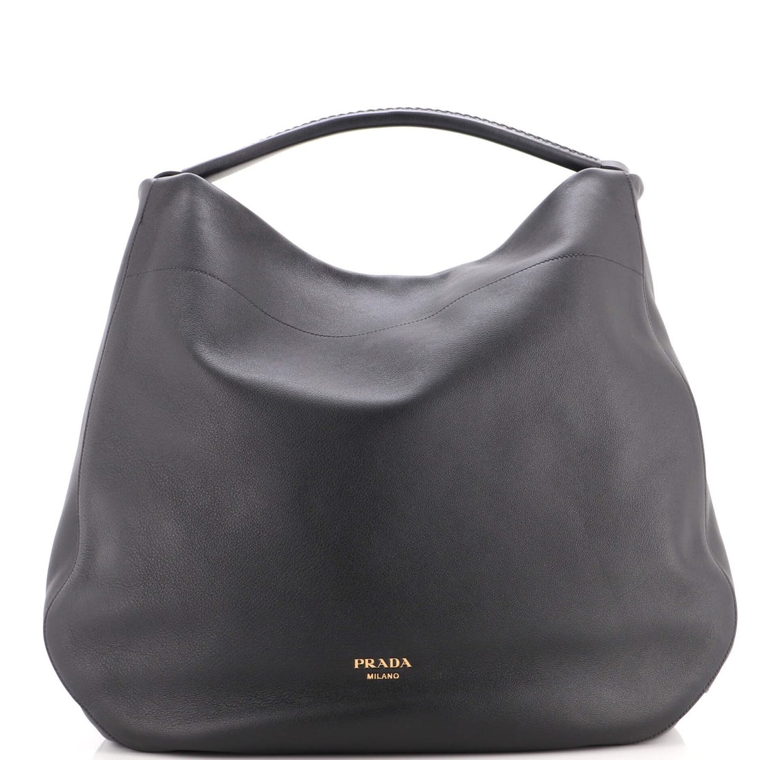 Hobo Large Leather Slouch Prada (1 of 5)