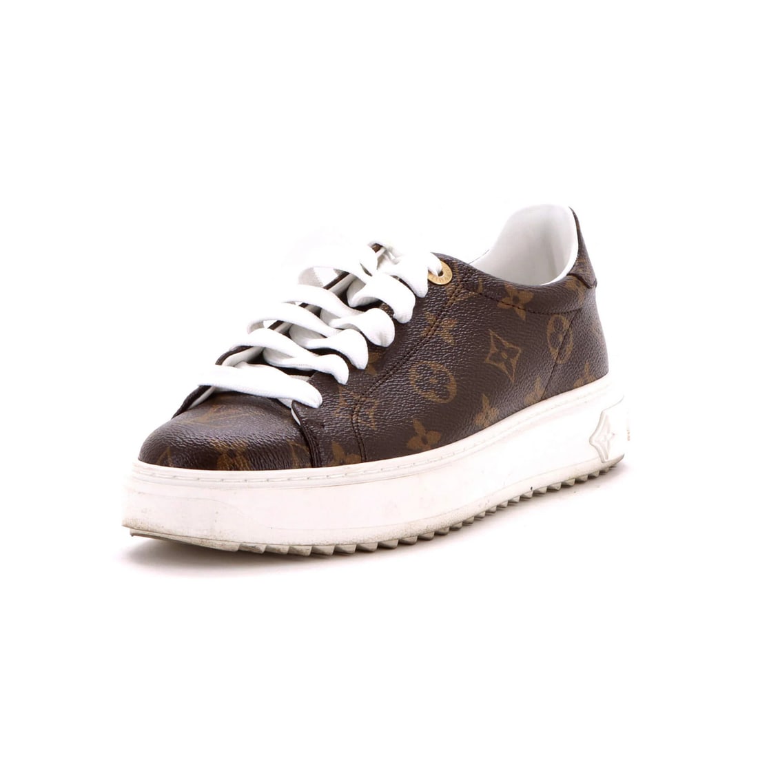 Women's Monogram Canvas Time Out Sneakers Louis Vuitton: Women's Monogram Canvas Time Out Sneakers Louis Vuitton Women's Monogram Canvas Time Out Sneakers Louis Vuitton - Great Condition. This pair features the iconic monogram canvas design, a classic style