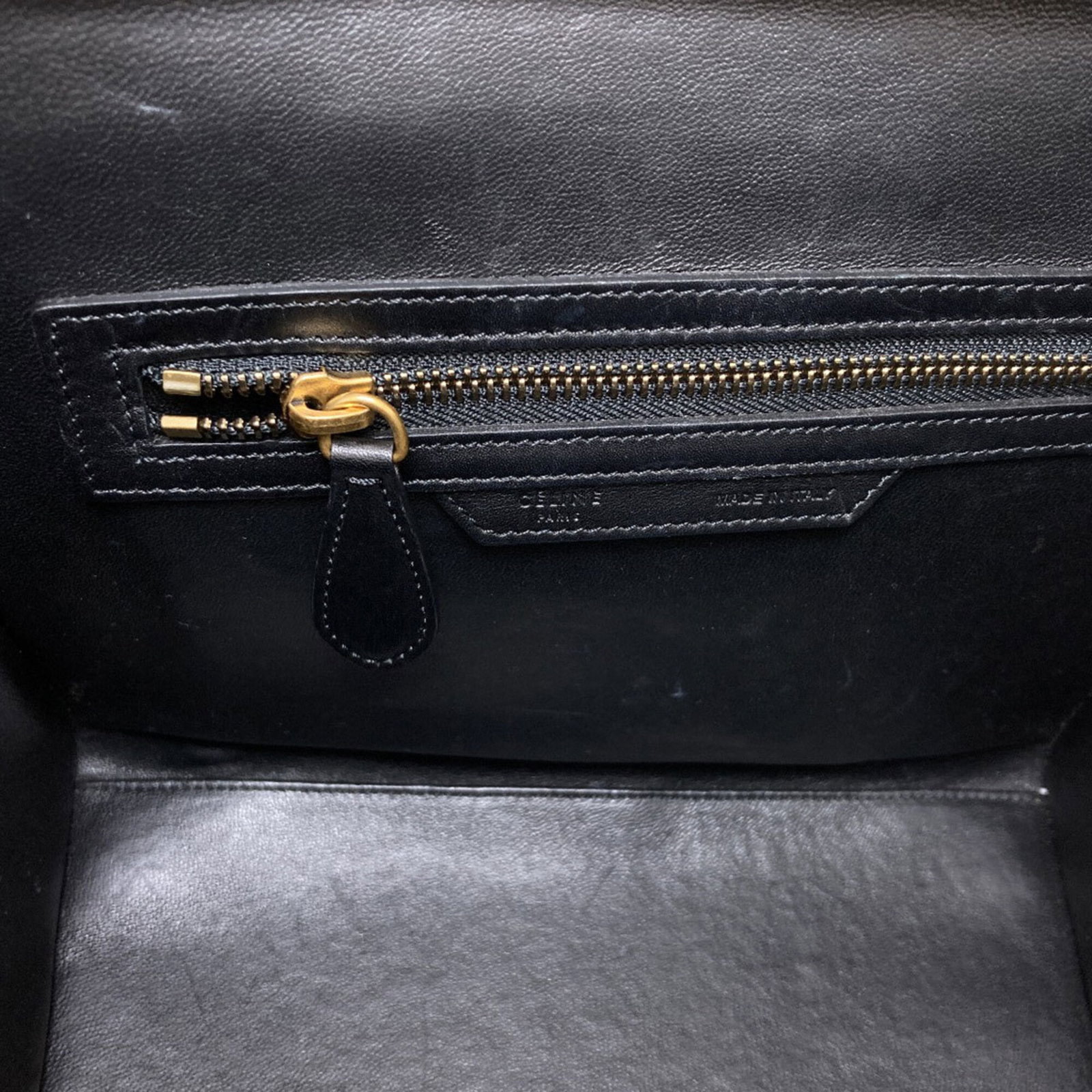 Handbag Celine Leather - 11