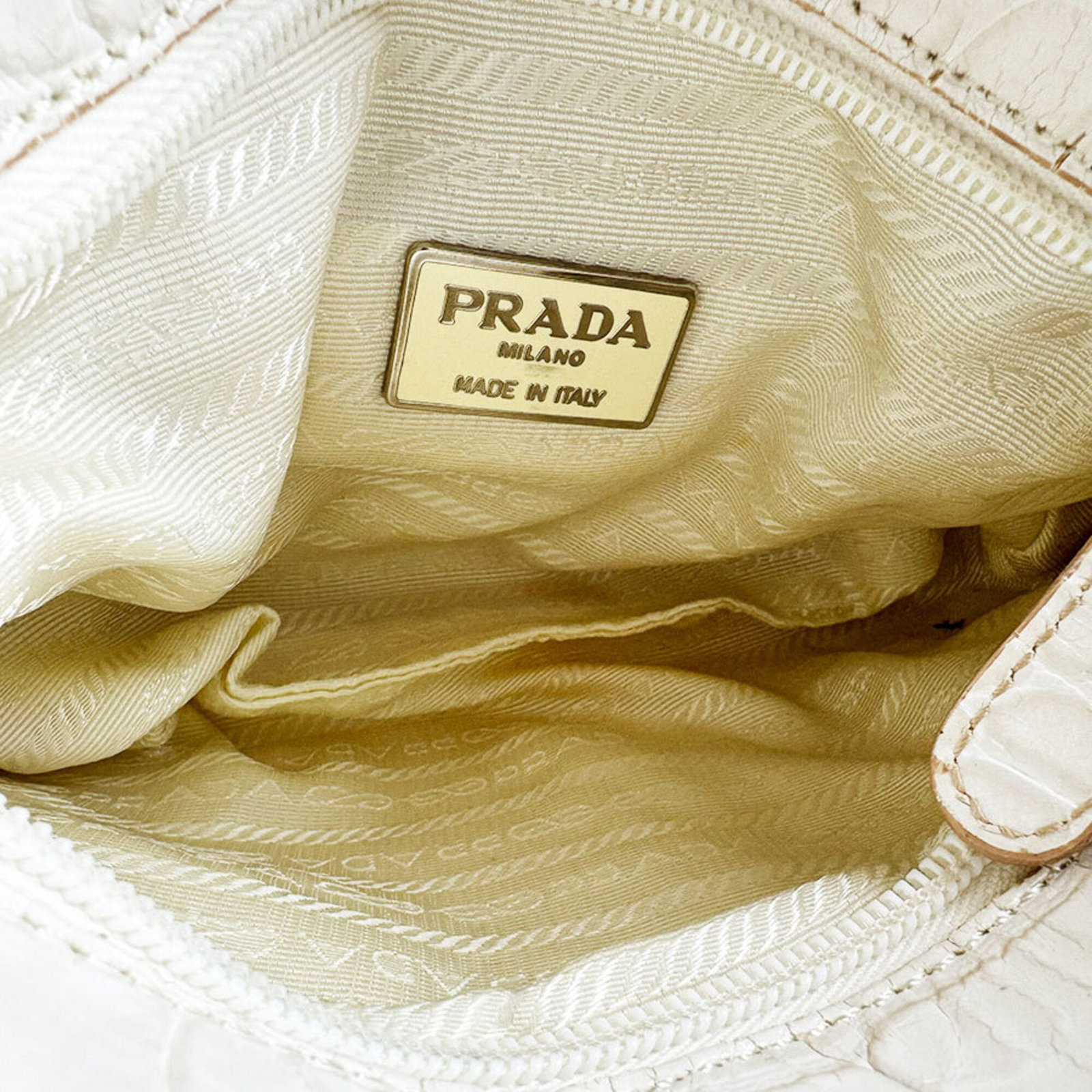 Handbag leather by Prada - 5