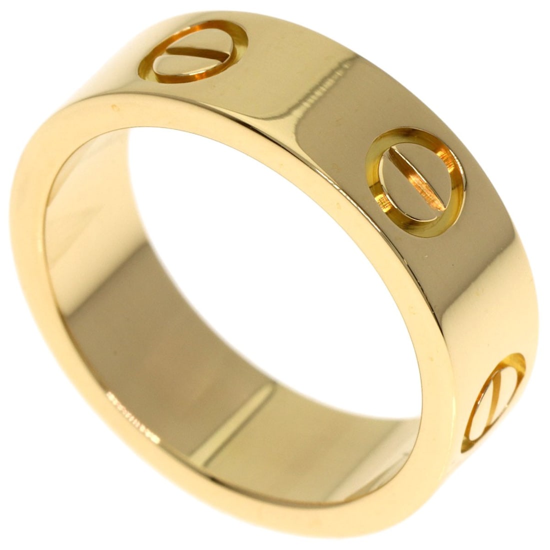 Love Ring Cartier #48 K18 Yellow Gold: Love Ring Cartier #48 K18 Yellow Gold Item Specifics: Brand: CARTIER Style: Ring Material: K18 Yellow Gold Color: Gold Metal: Gold Ring Size: 4.5(US) Main Stone: No stone Type: Ring Exterior Color: