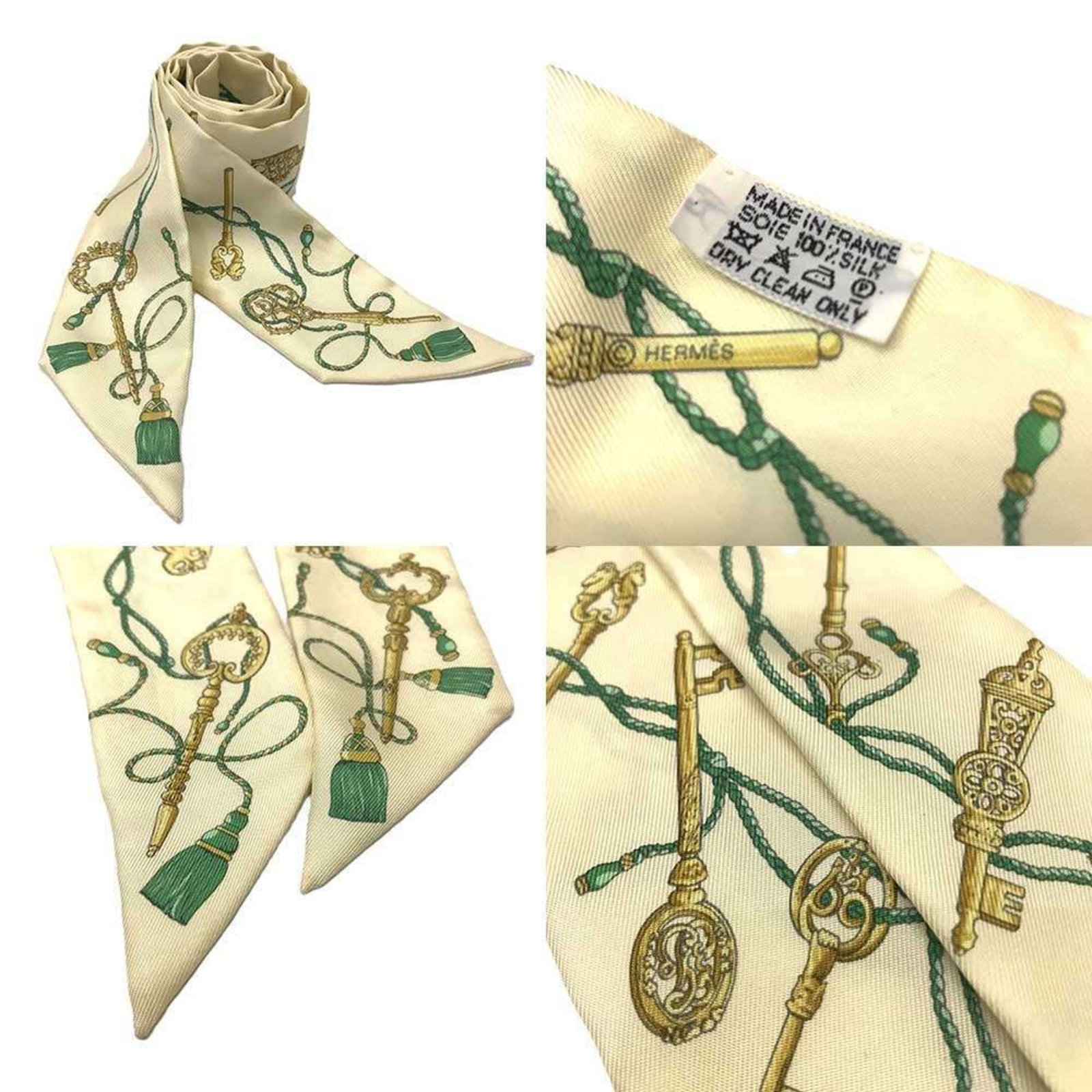 Hermes Silk Scarf - 4