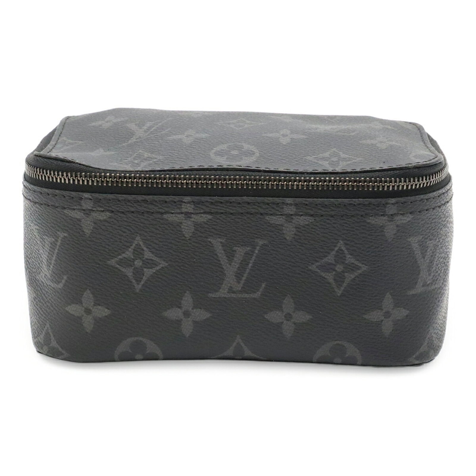 Leather Canvas Monogram Eclipse Pouch Vuitton Louis - 2