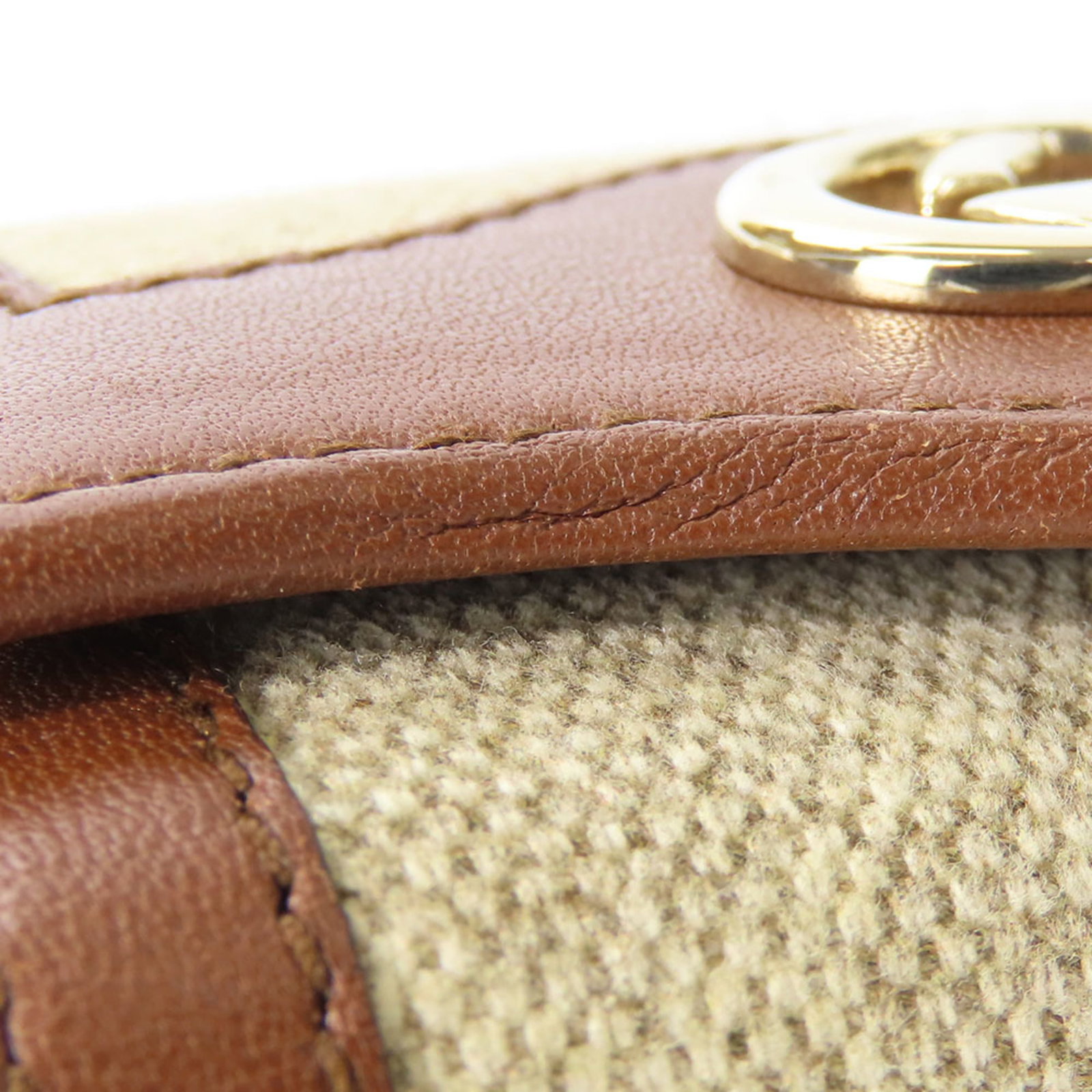Canvas Leather Keycase Gucci - 5