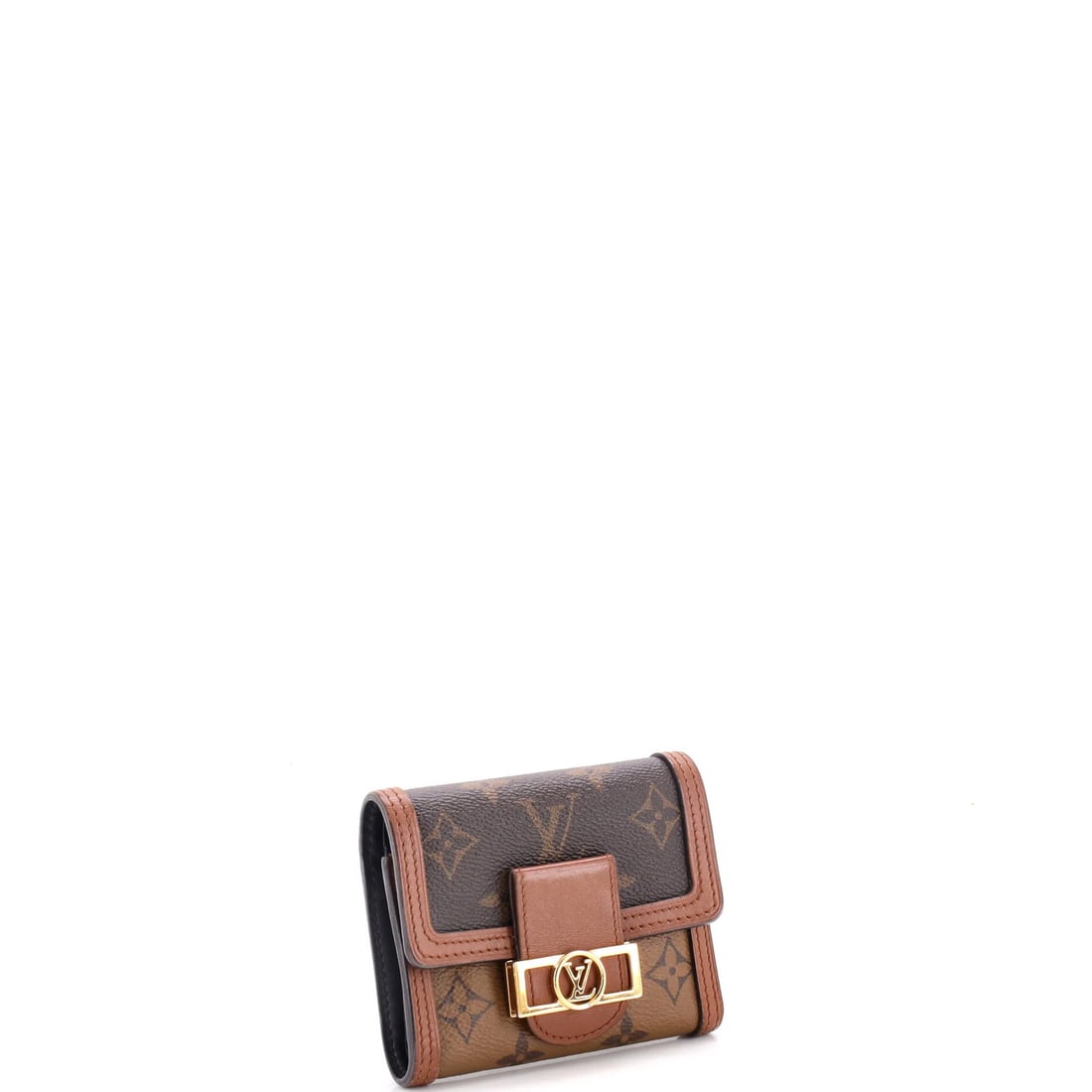 Vuitton Louis Reverse Canvas Wallet Monogram Compact - 2