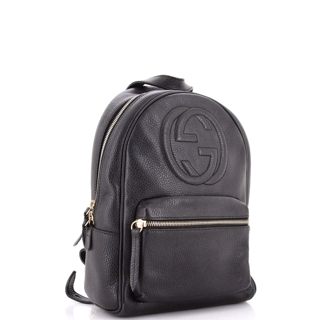 Gucci Chain Leather Backpack - 2