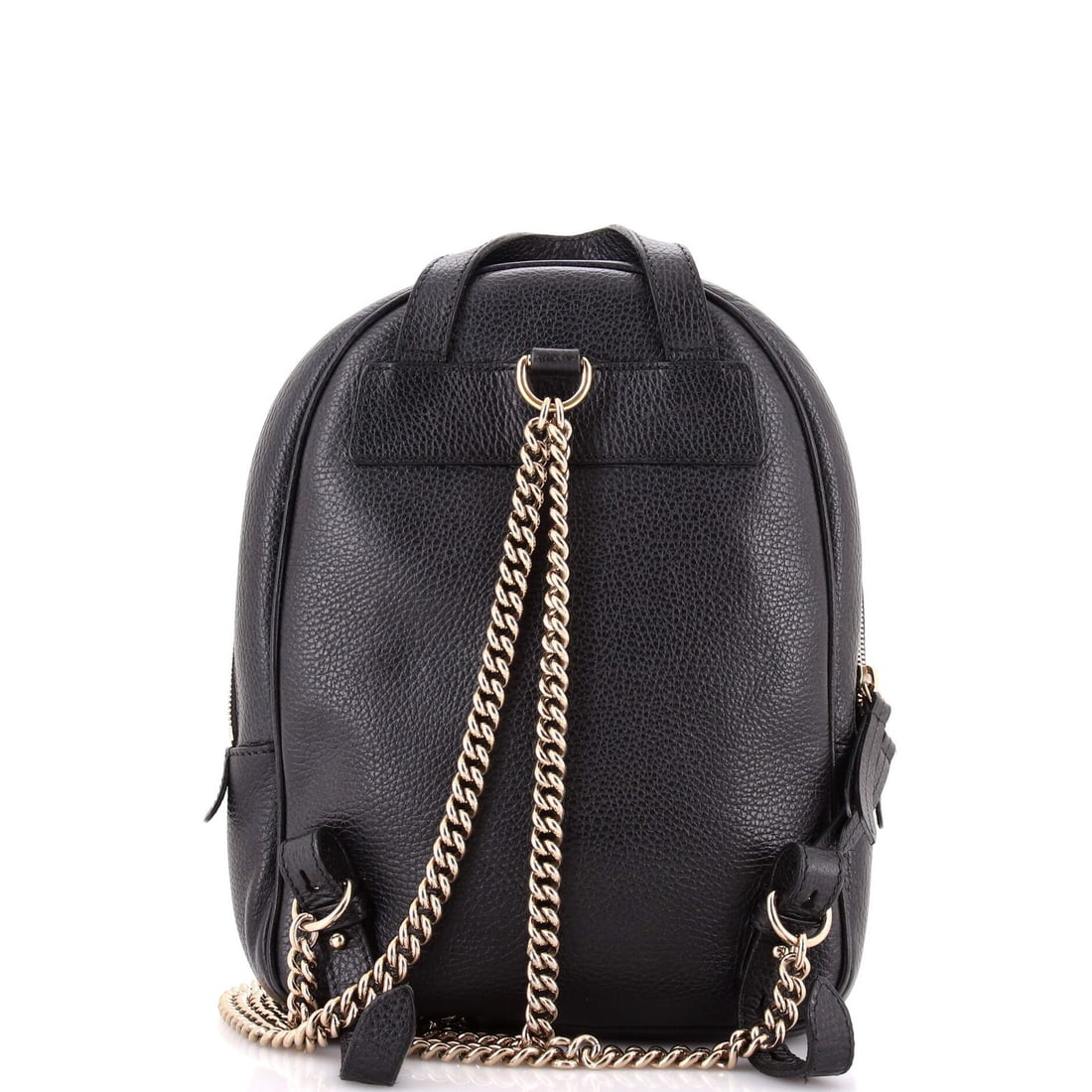 Gucci Chain Leather Backpack - 3