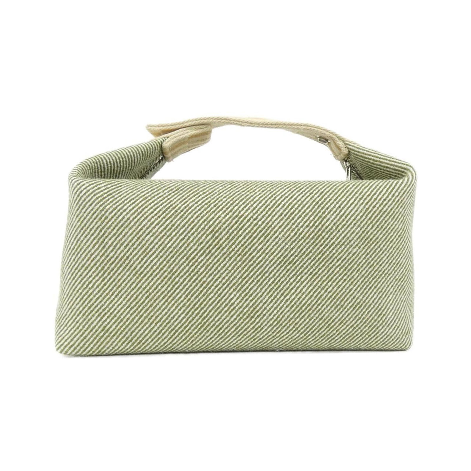 Hermes Wool Pouch Handbag - 2