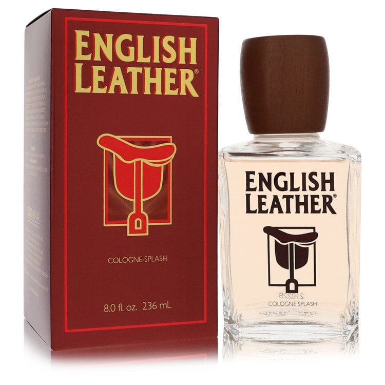 English Leather by Dana Cologne 8 oz: English Leather by Dana Cologne 8 oz English Leather by Dana Cologne is a blend of leather, woods, citrus and moss that provides a rich, sensual aroma. Lasting throughout the day, its unique scent exu