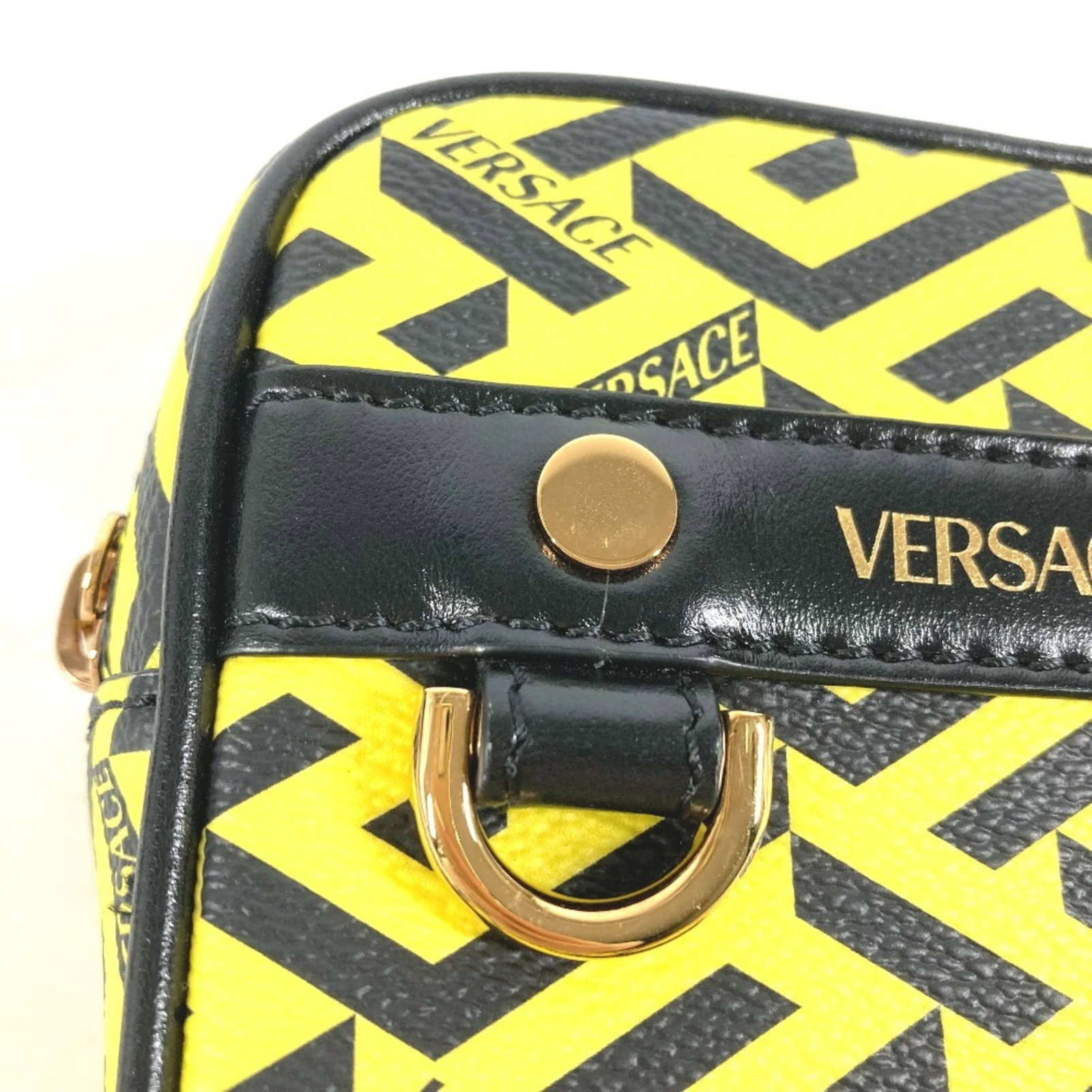 Pouch Leather By Versace - 4