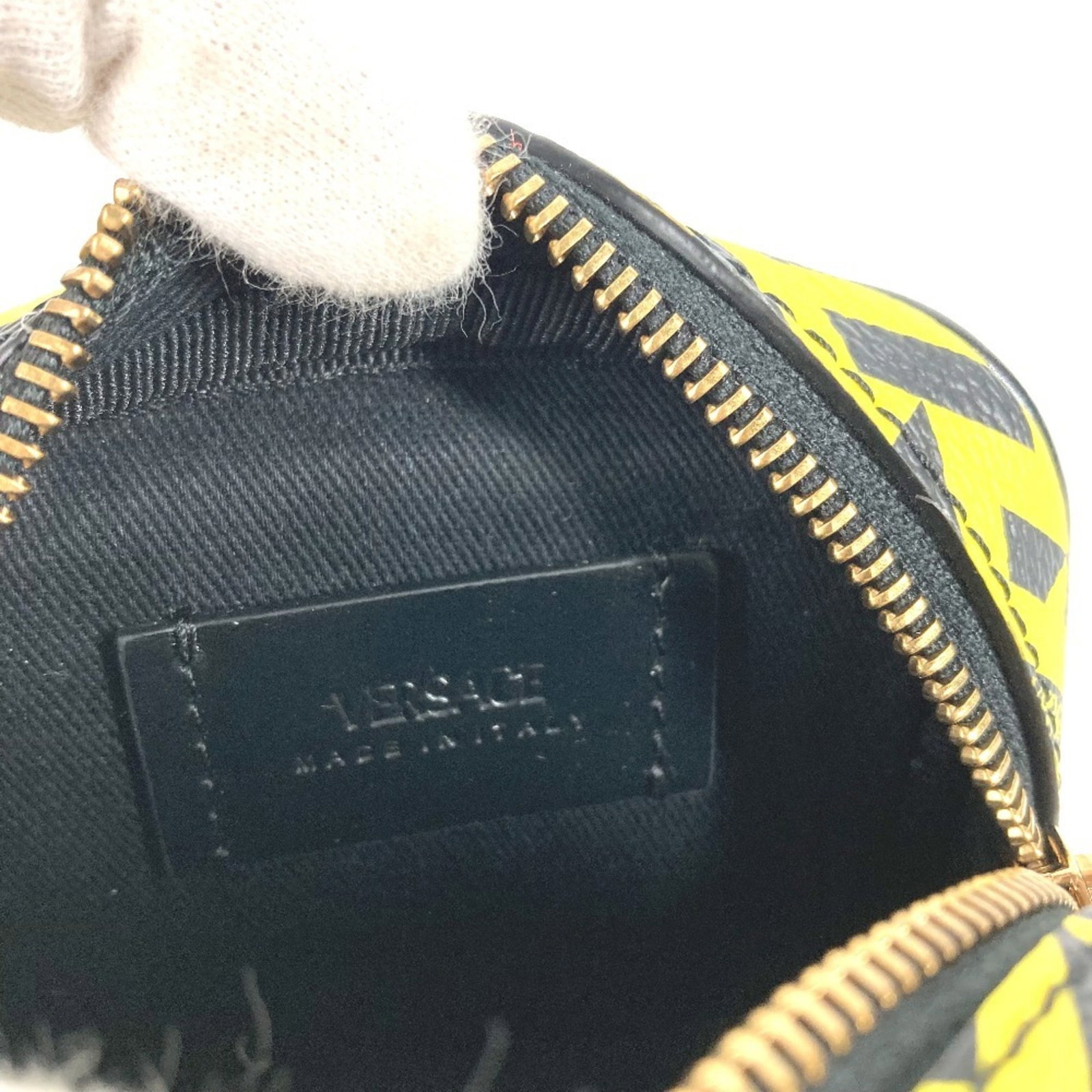 Pouch Leather By Versace - 7