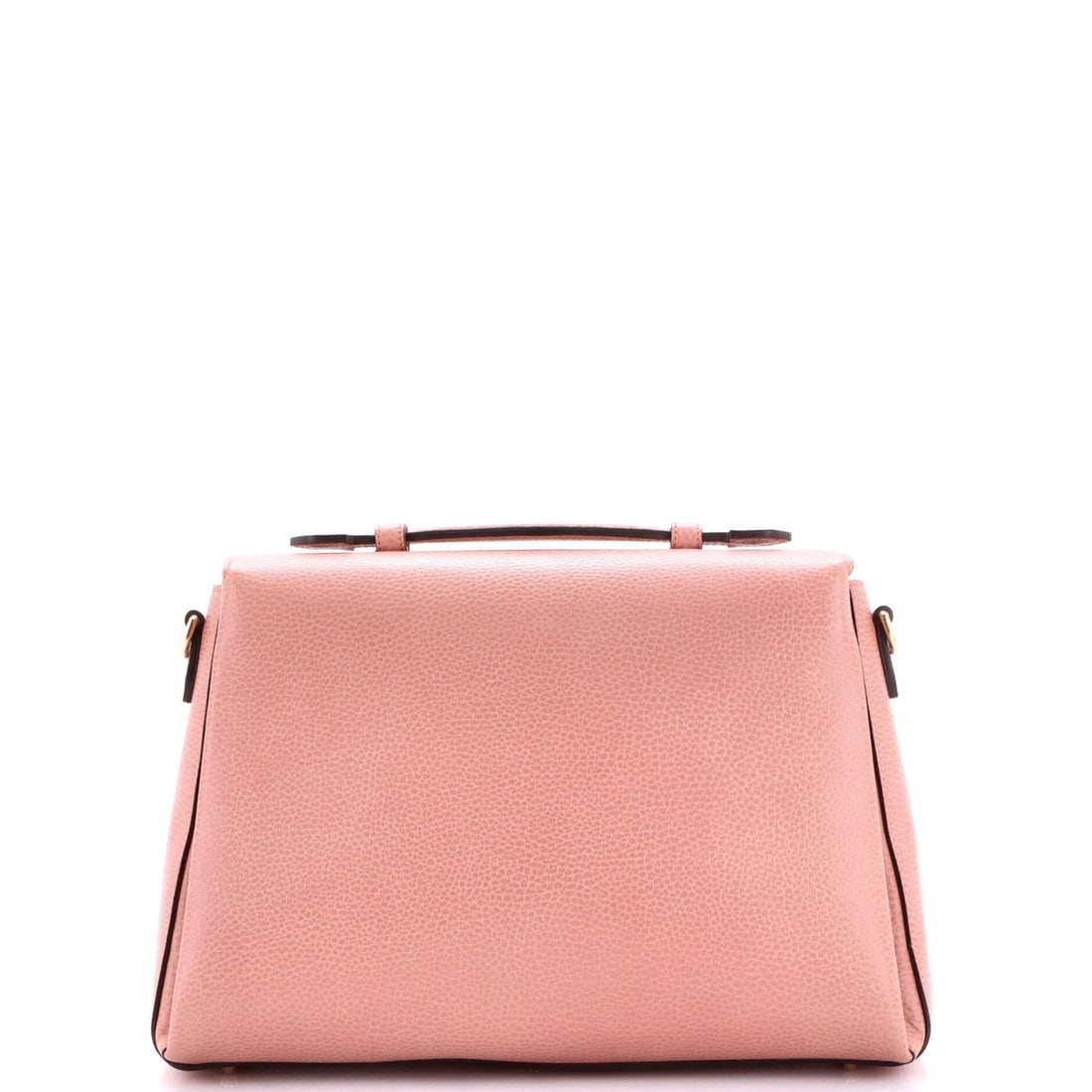 Medium leather interlocking top bag handle Gucci - 3