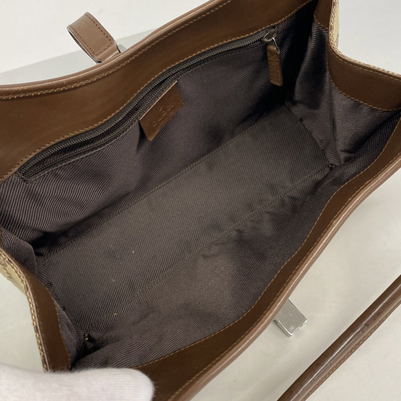 Canvas handbag Gucci - 4