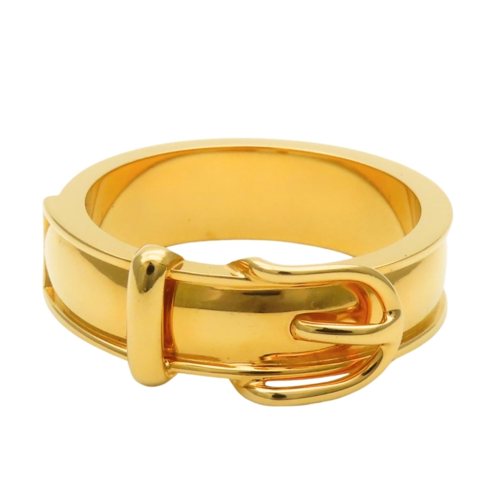 Ring Metal Hermes Scarf: Ring Metal Hermes Scarf This gold metal Hermes scarf ring measures 2.2cm x 2.2cm and features the brand's signature style, bearing a notable signature from the artist. Made in France, it showcases the