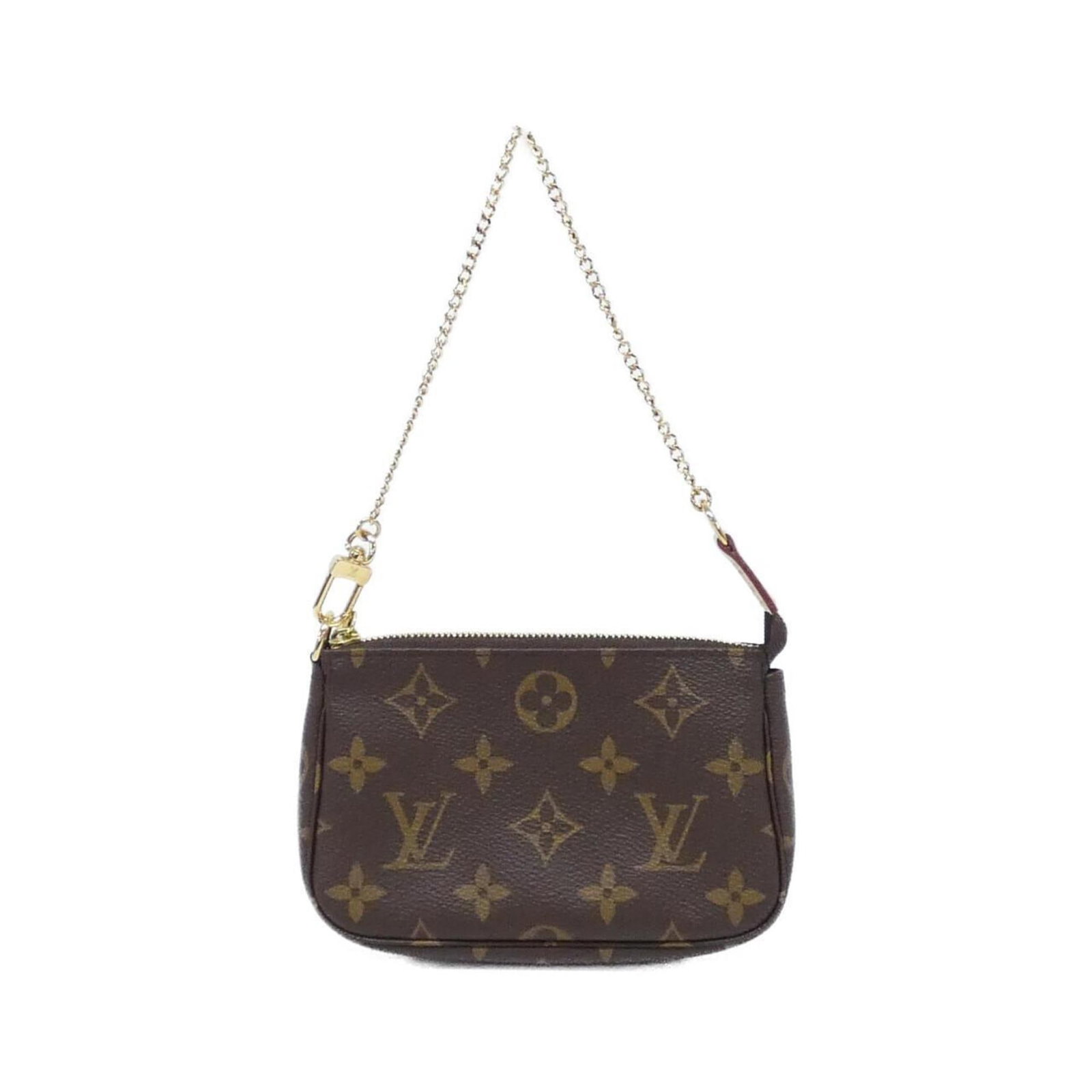 Canvas coated pouch by Louis Vuitton: Canvas coated pouch by Louis Vuitton Canvas coated pouch by Louis Vuitton, featuring a classic design with a brown coated canvas material and dust bag included. This stylish accessory measures 10cm x
