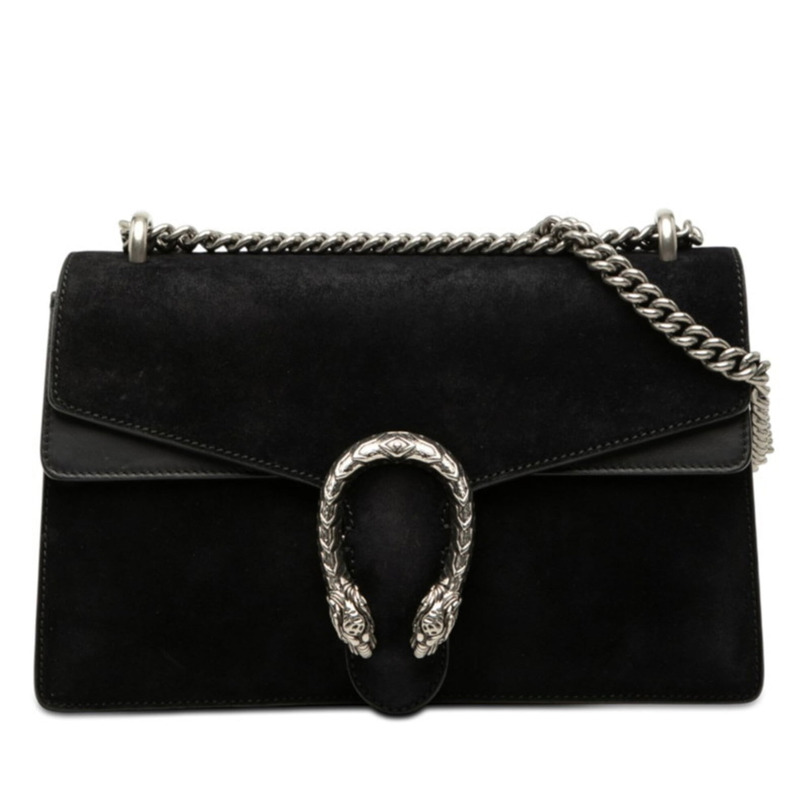 Gucci leather suede bag shoulder: Gucci leather suede bag shoulder Suede and leather come together in sleek, black design. The Gucci MPN 400249 shoulder bag features a compact size with dimensions of 17cm x 27cm x 9cm. Its sophisticat