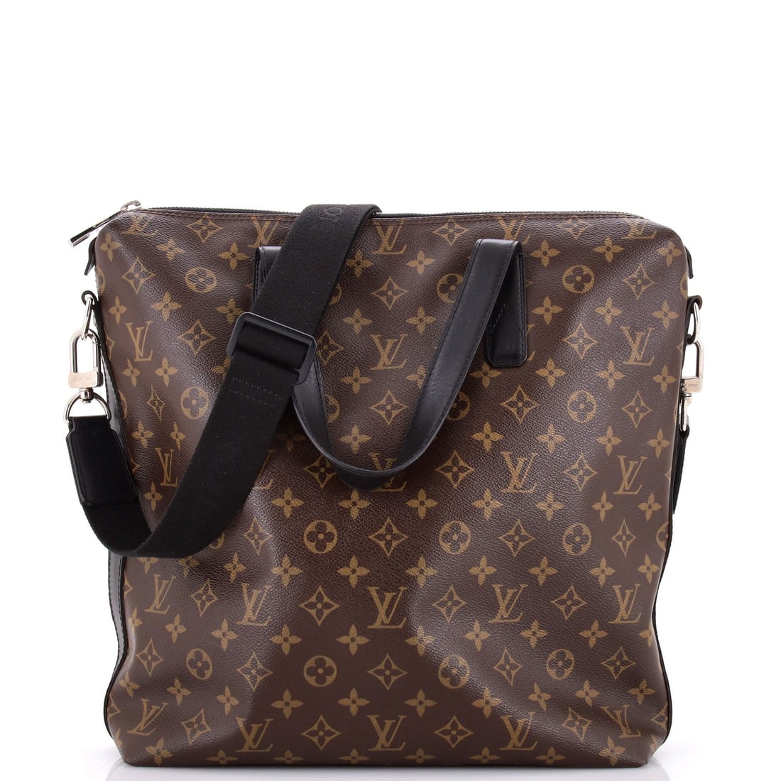 Louis Vuitton Kitan Handbag Macassar Monogram Canvas (1 of 8)